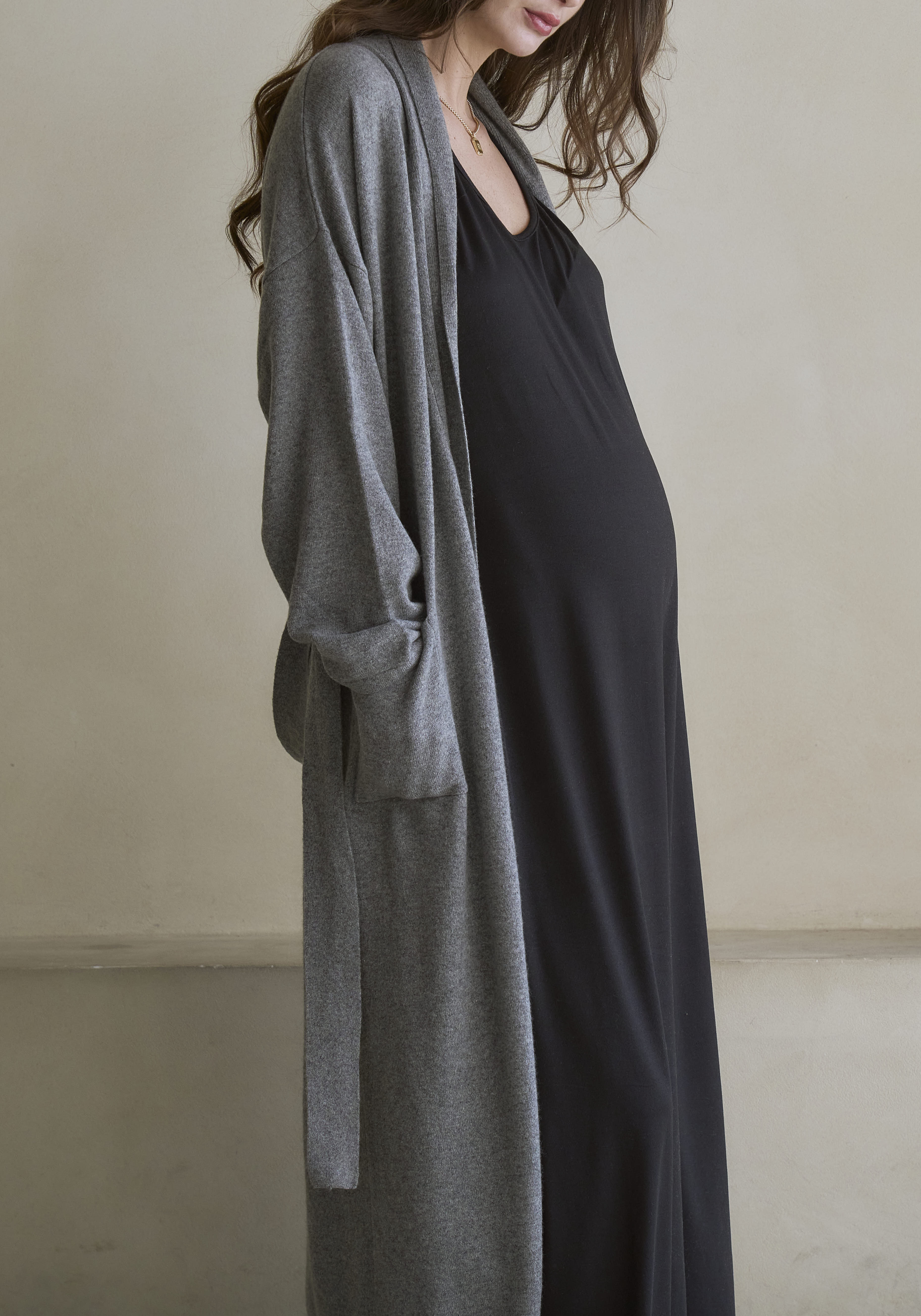 100% CASHMERE ROBE