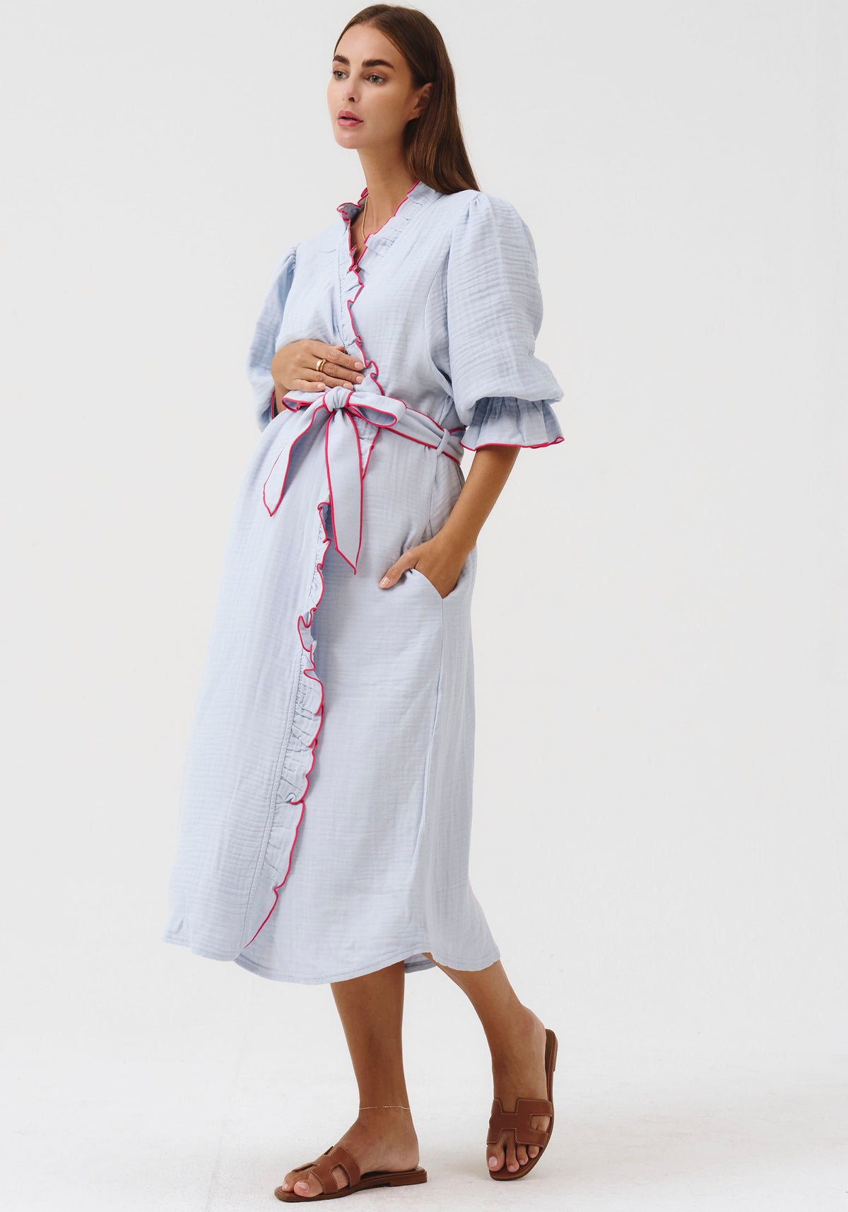 MUSLIN MODAL GAUZE ROBE