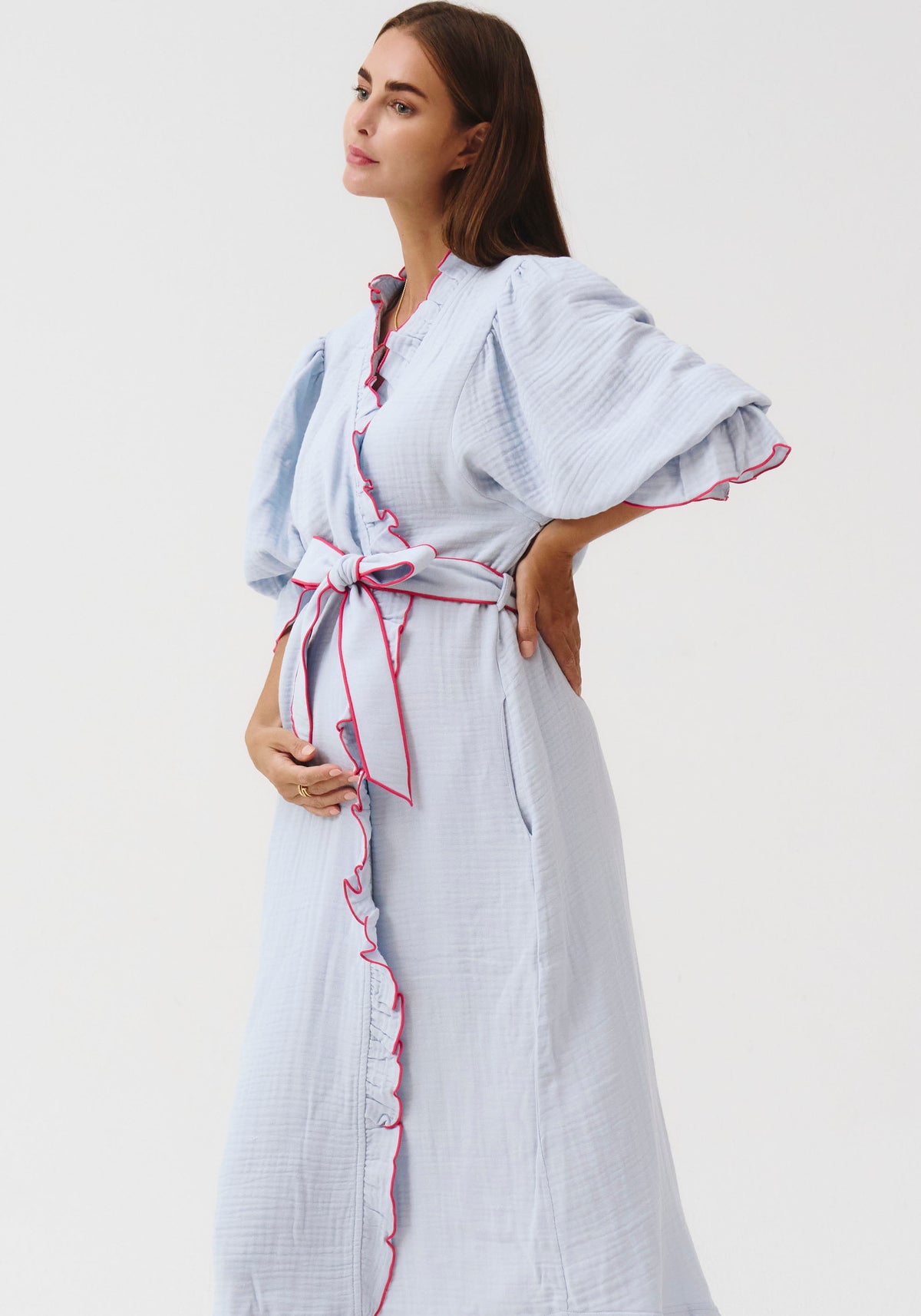 MUSLIN MODAL GAUZE ROBE