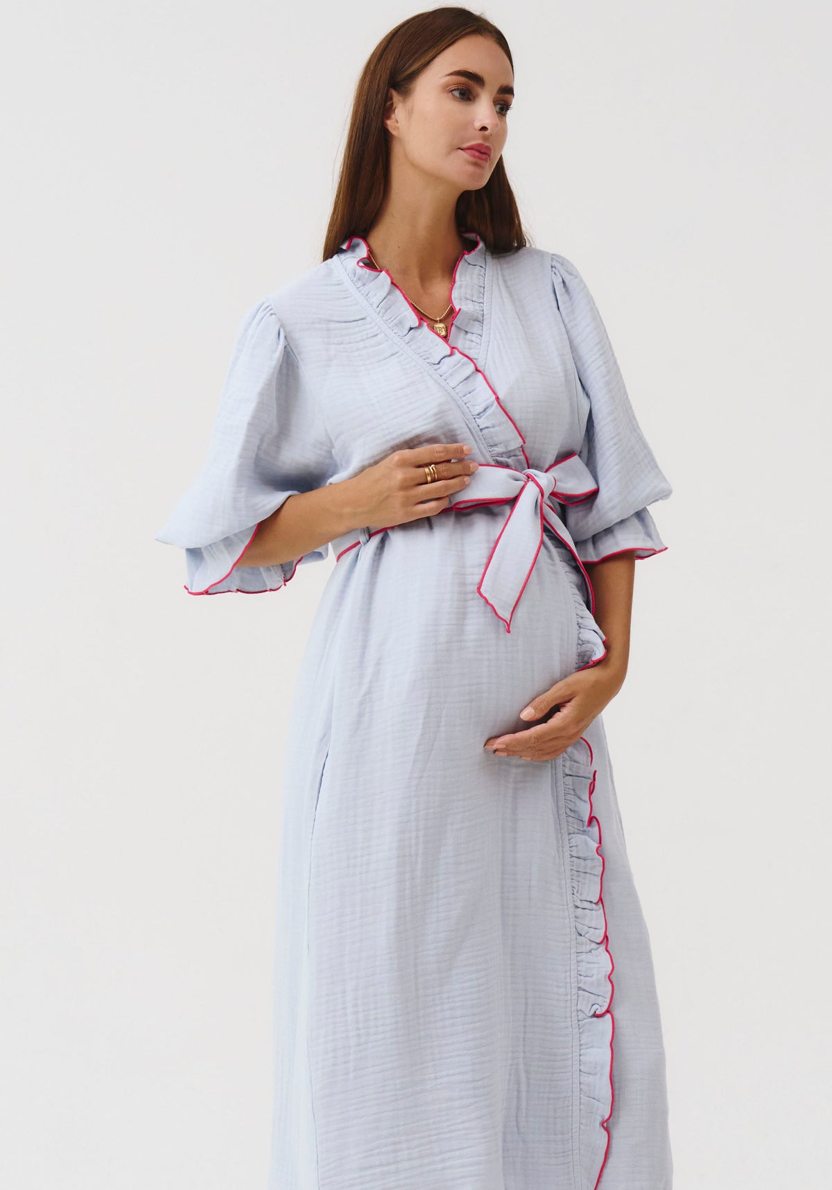 MUSLIN MODAL GAUZE ROBE