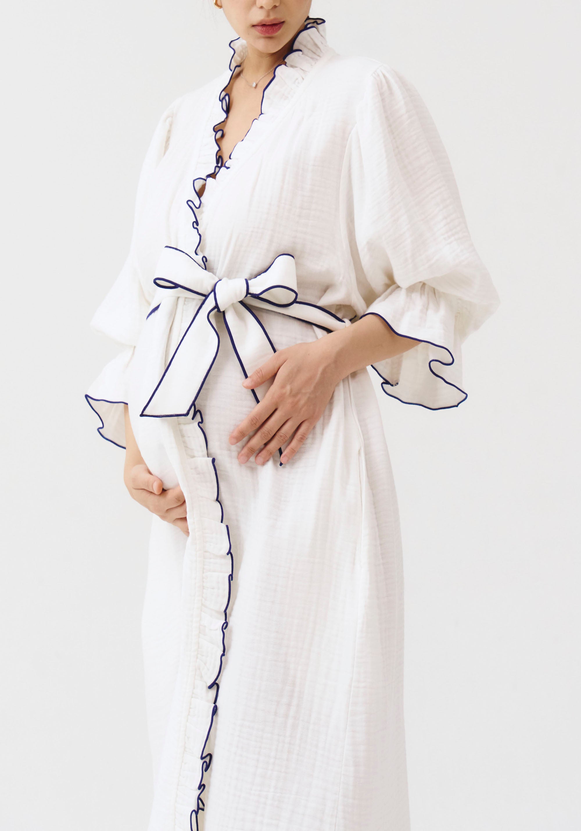 MUSLIN MODAL GAUZE ROBE