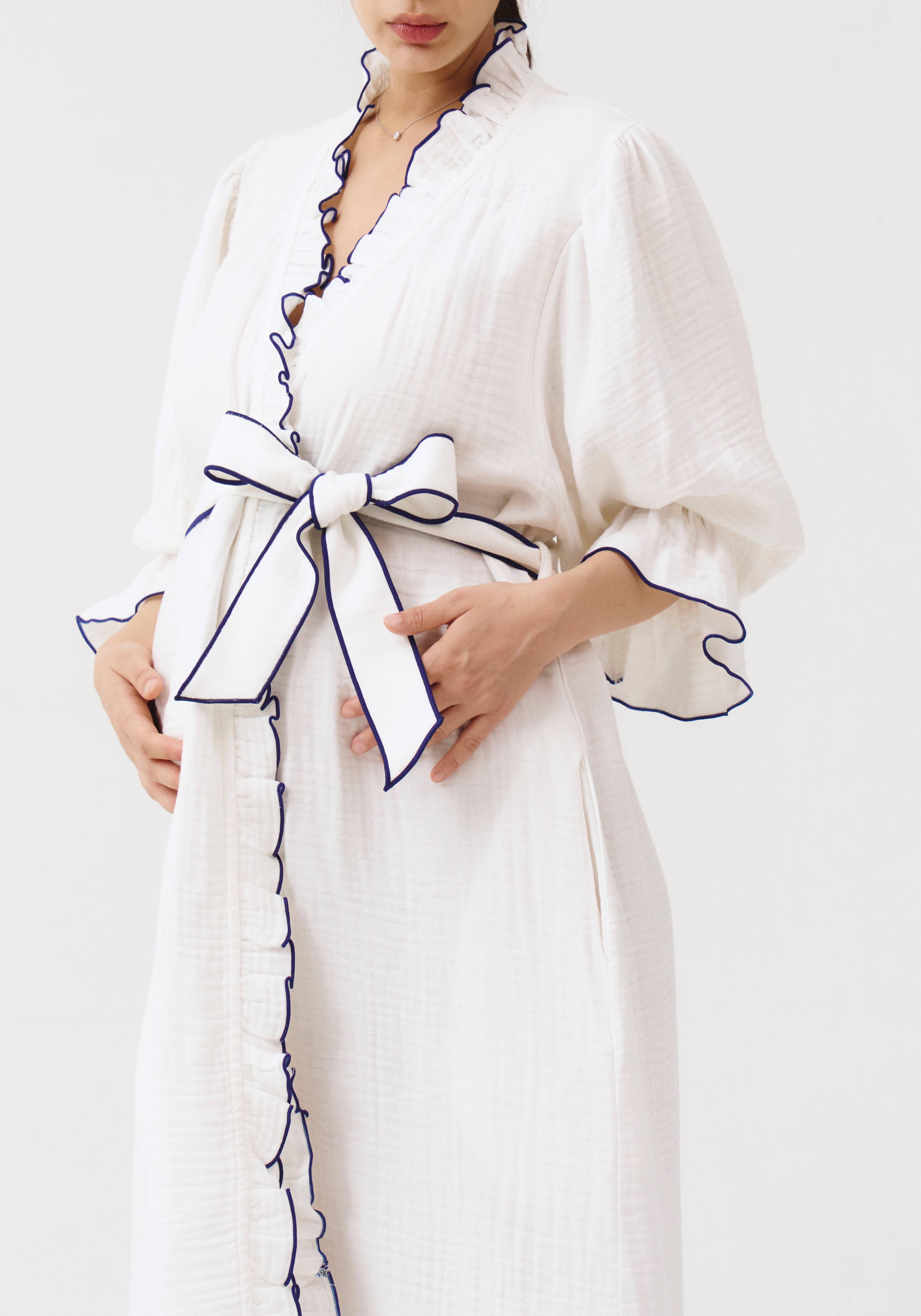 MUSLIN MODAL GAUZE ROBE