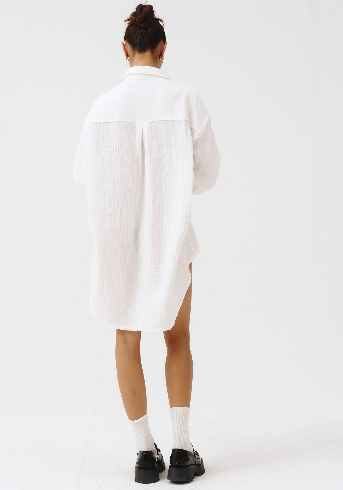 MUSLIN GAUZE LONG SHIRT