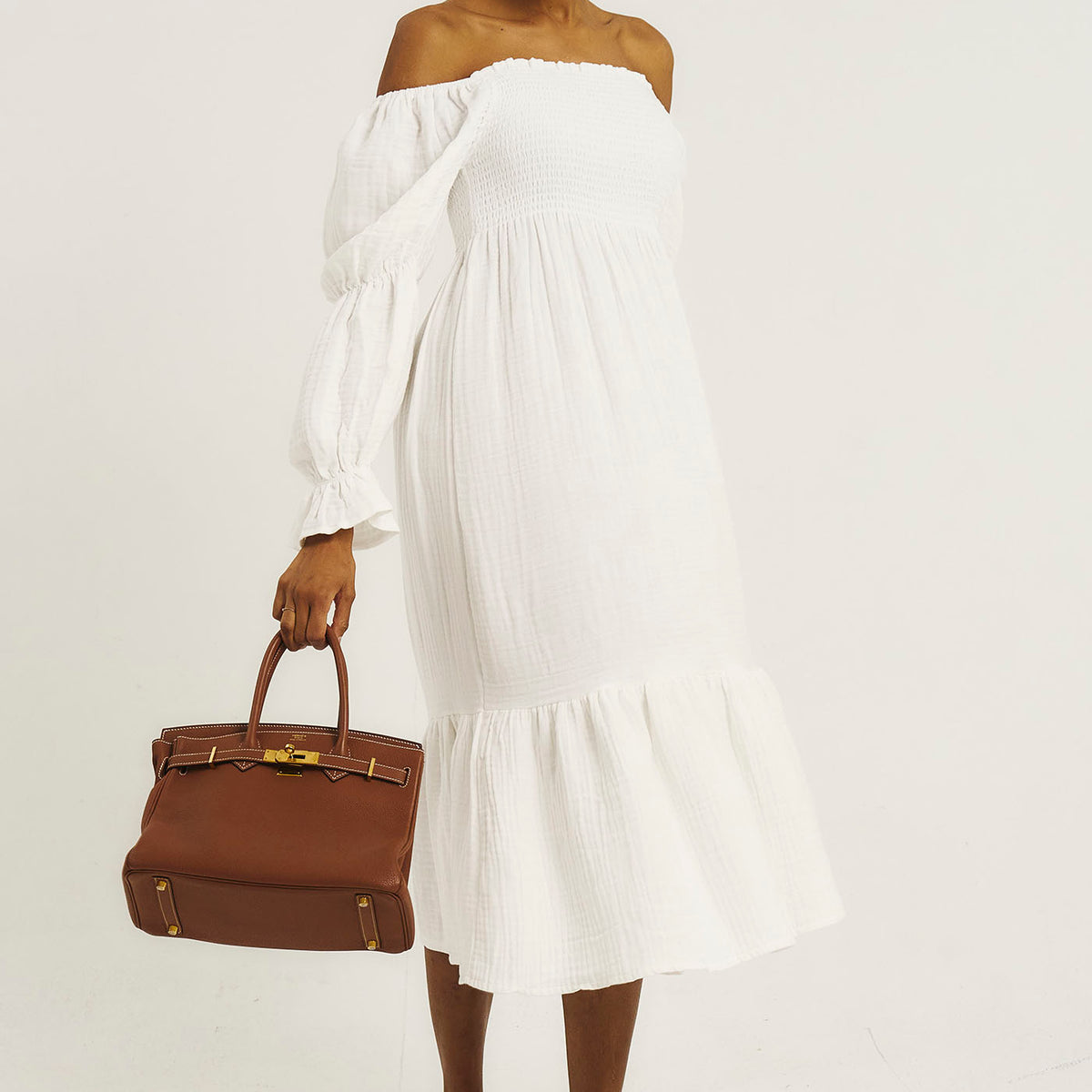 New YUKI DRESS L / White