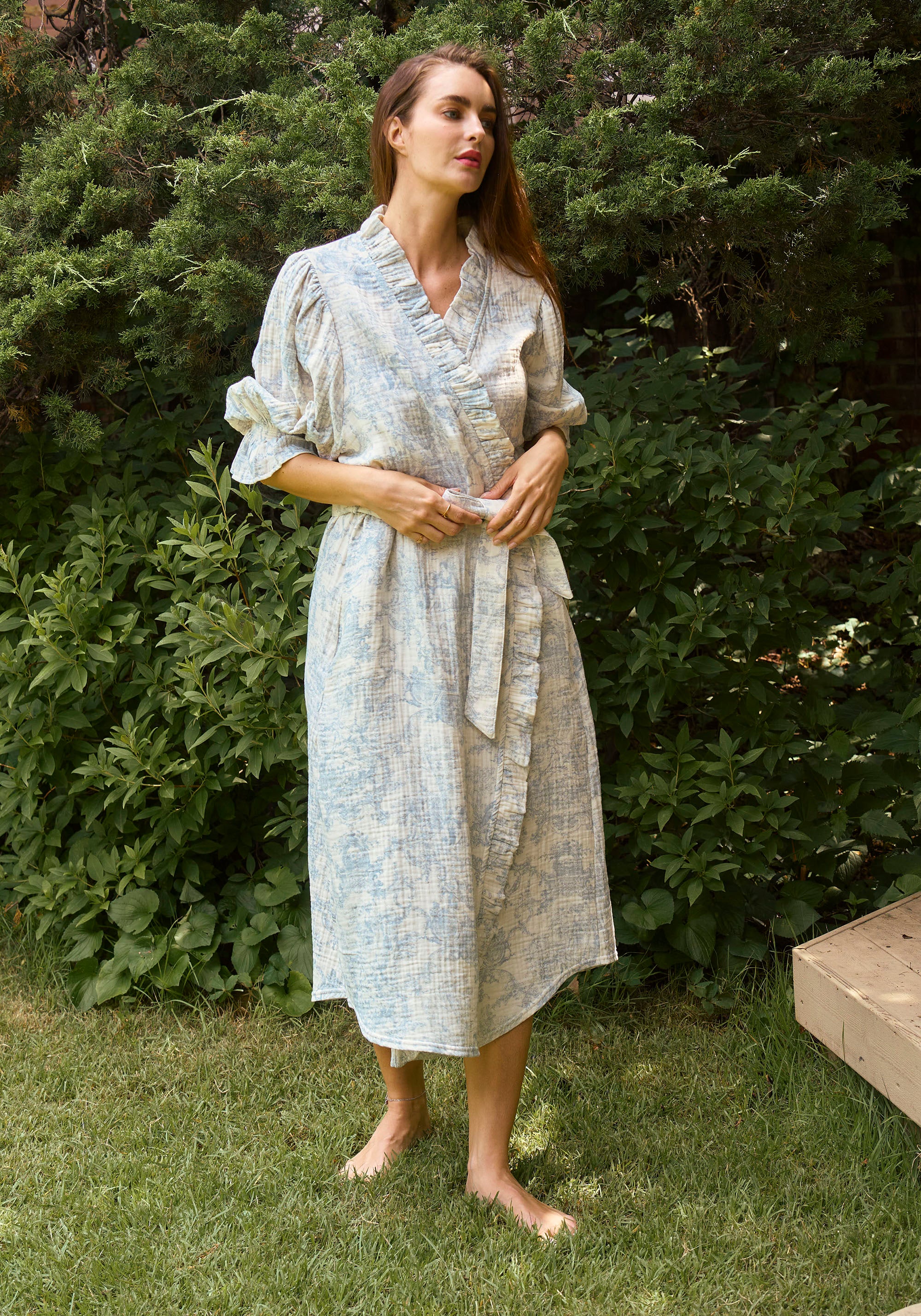 MUSLIN GAUZE ROBE