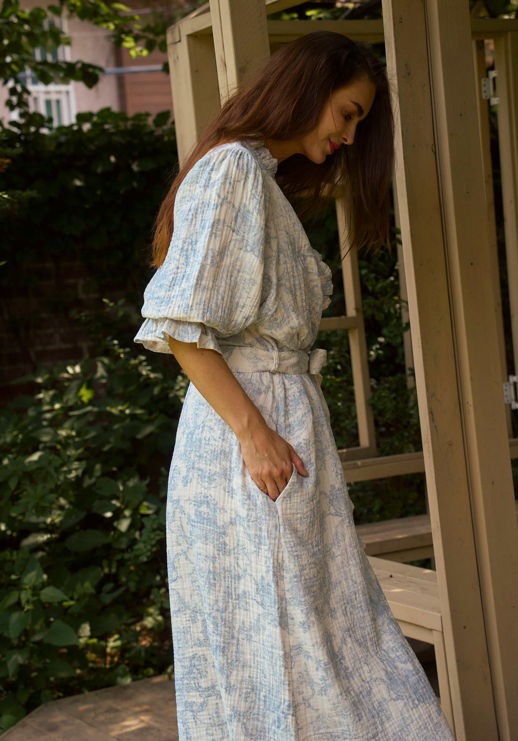 MUSLIN GAUZE ROBE
