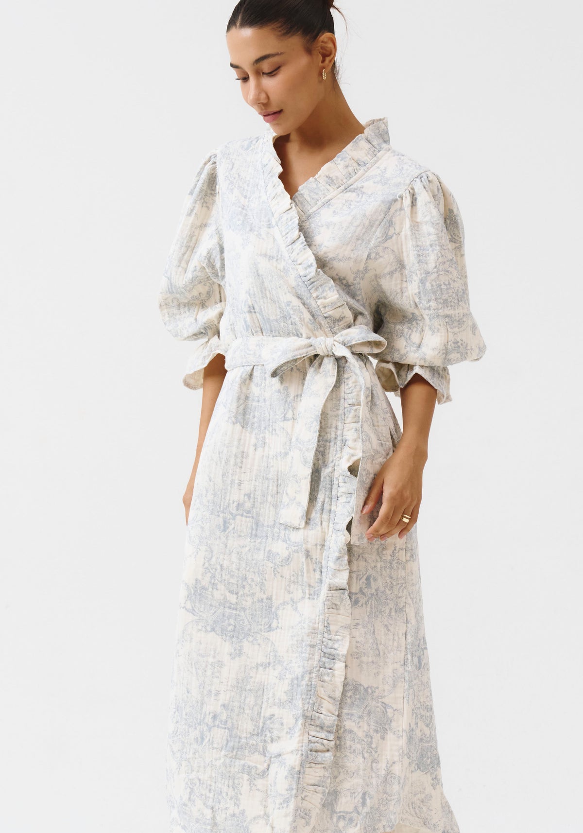 MUSLIN GAUZE ROBE