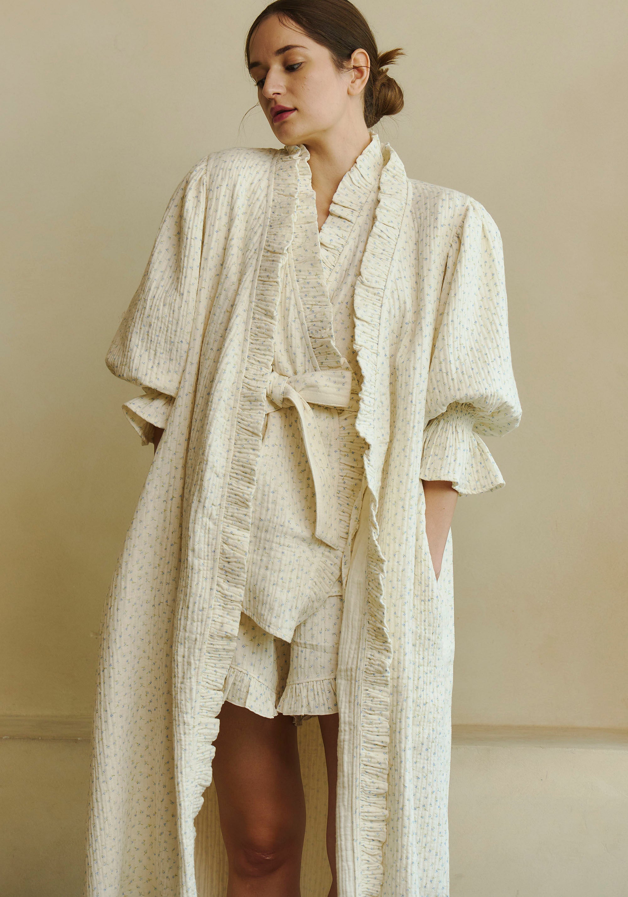 MUSLIN GAUZE ROBE