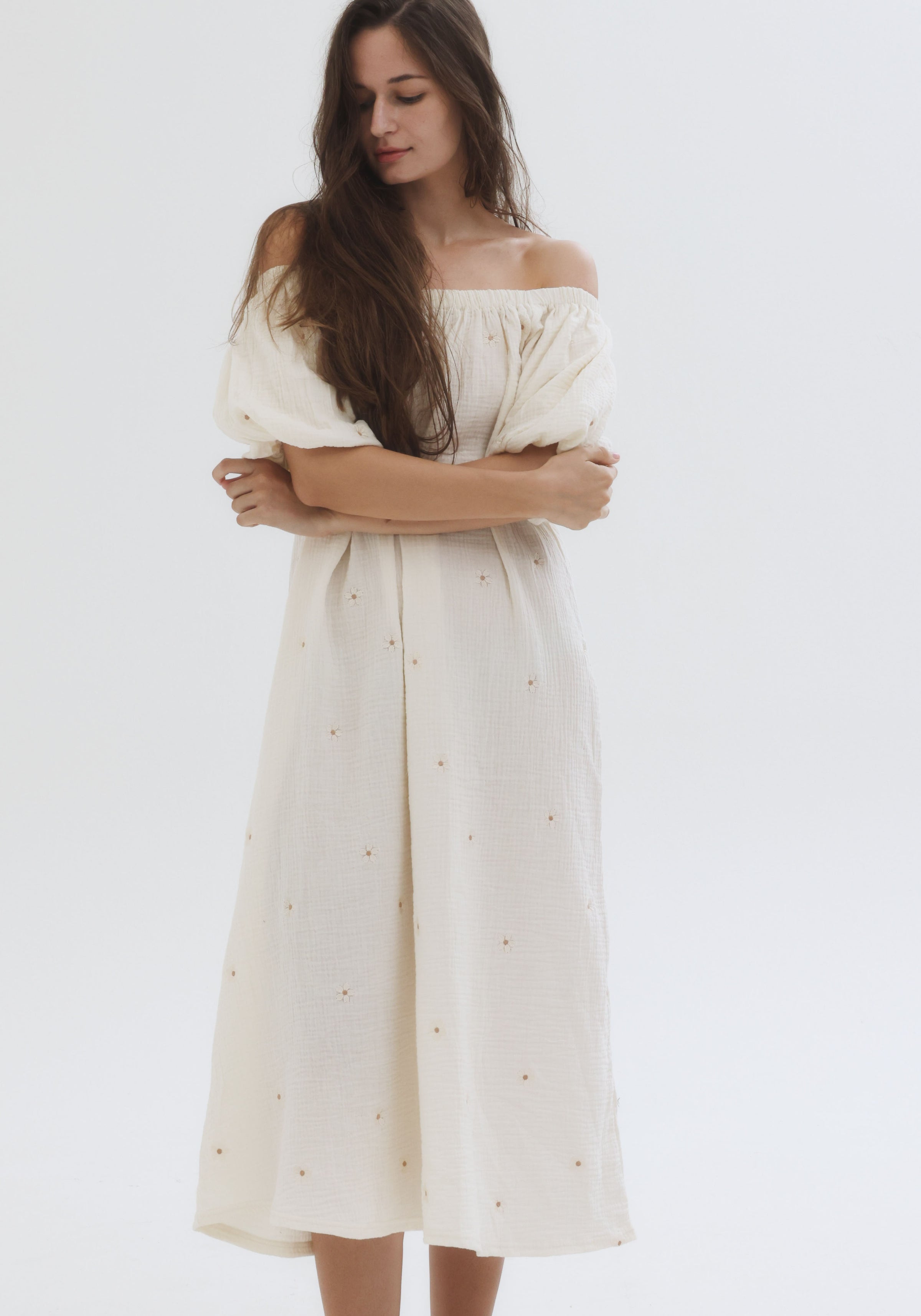 FINAL SALE] RIAN GAUZE DRESS – Nothing Fits But