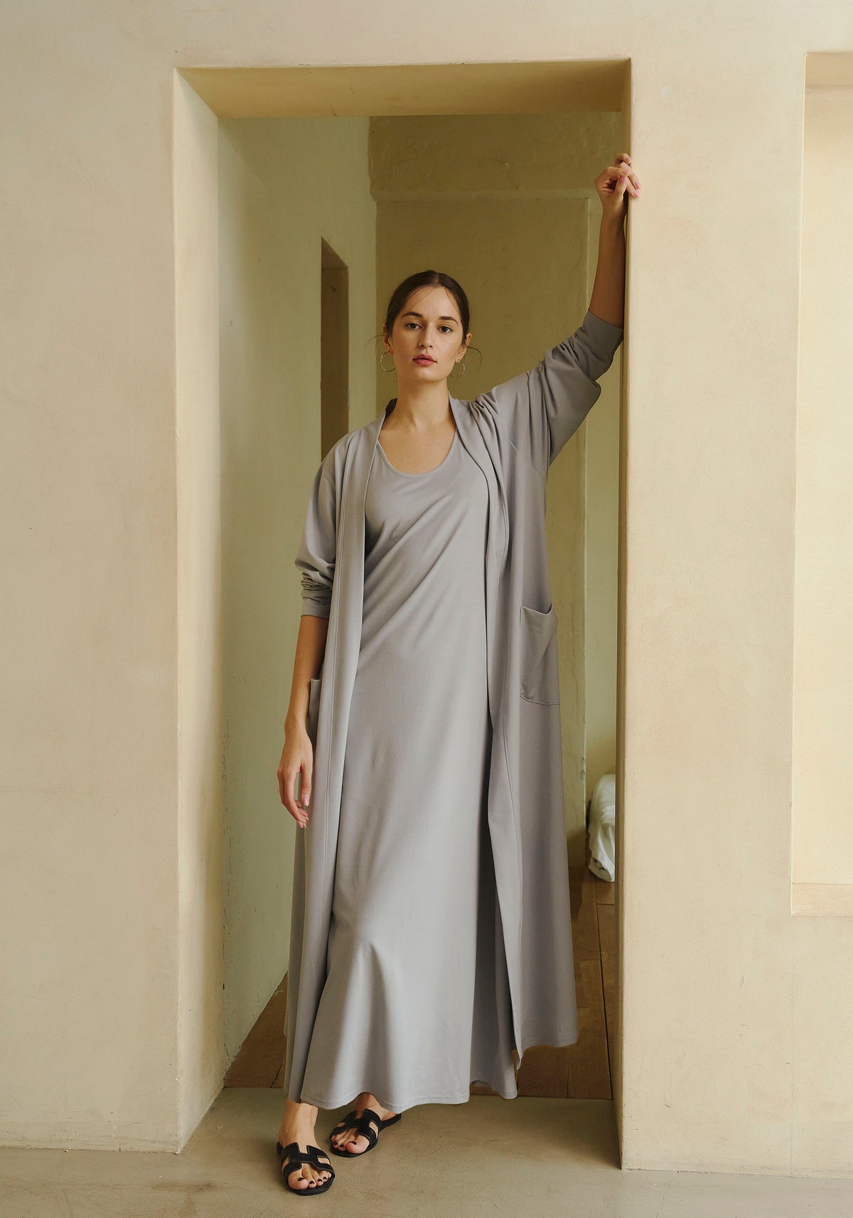 [PRE-ORDER] SUPER SOFT & STRETCHY ROBE SET