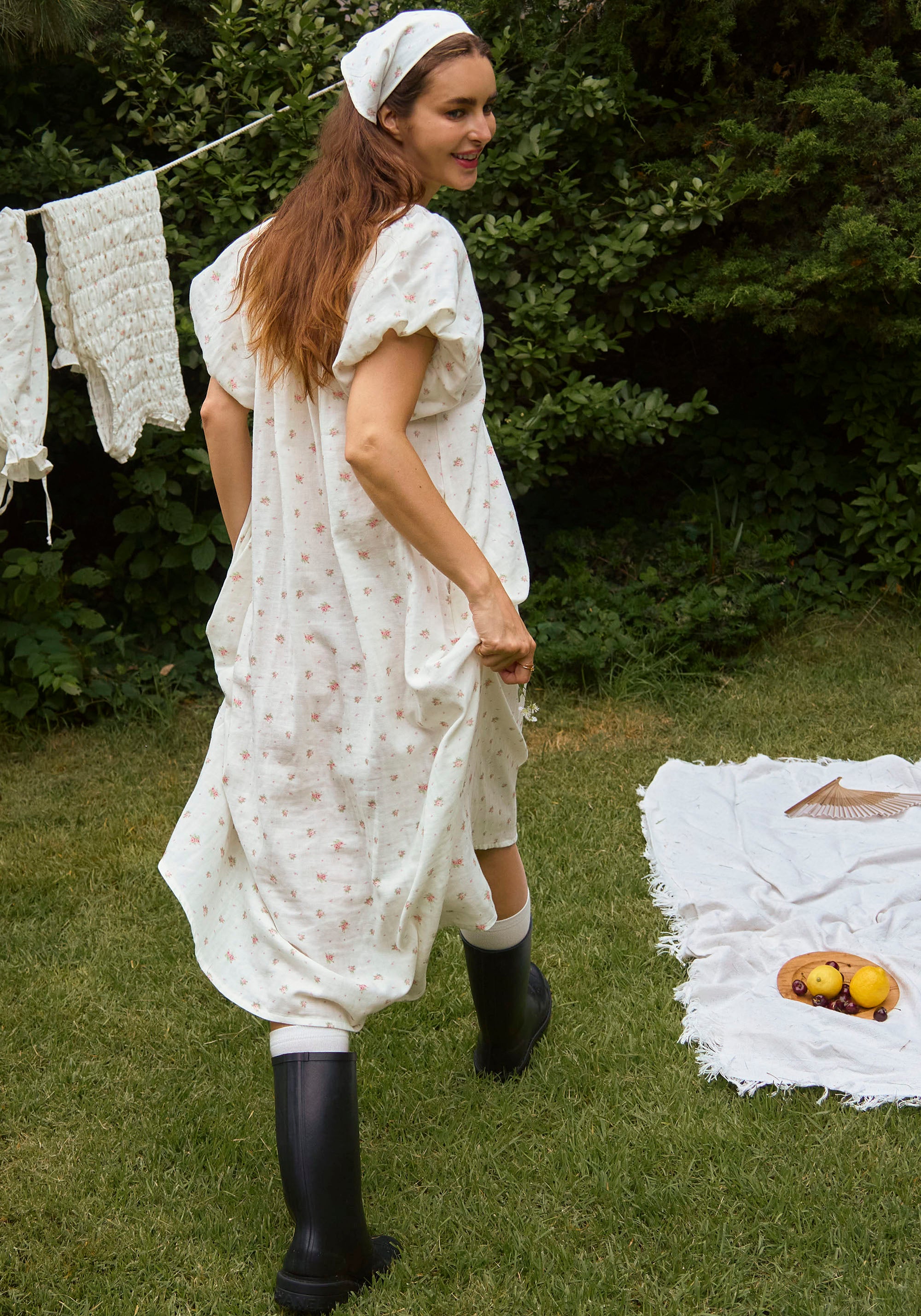 ROSETTE DRESS