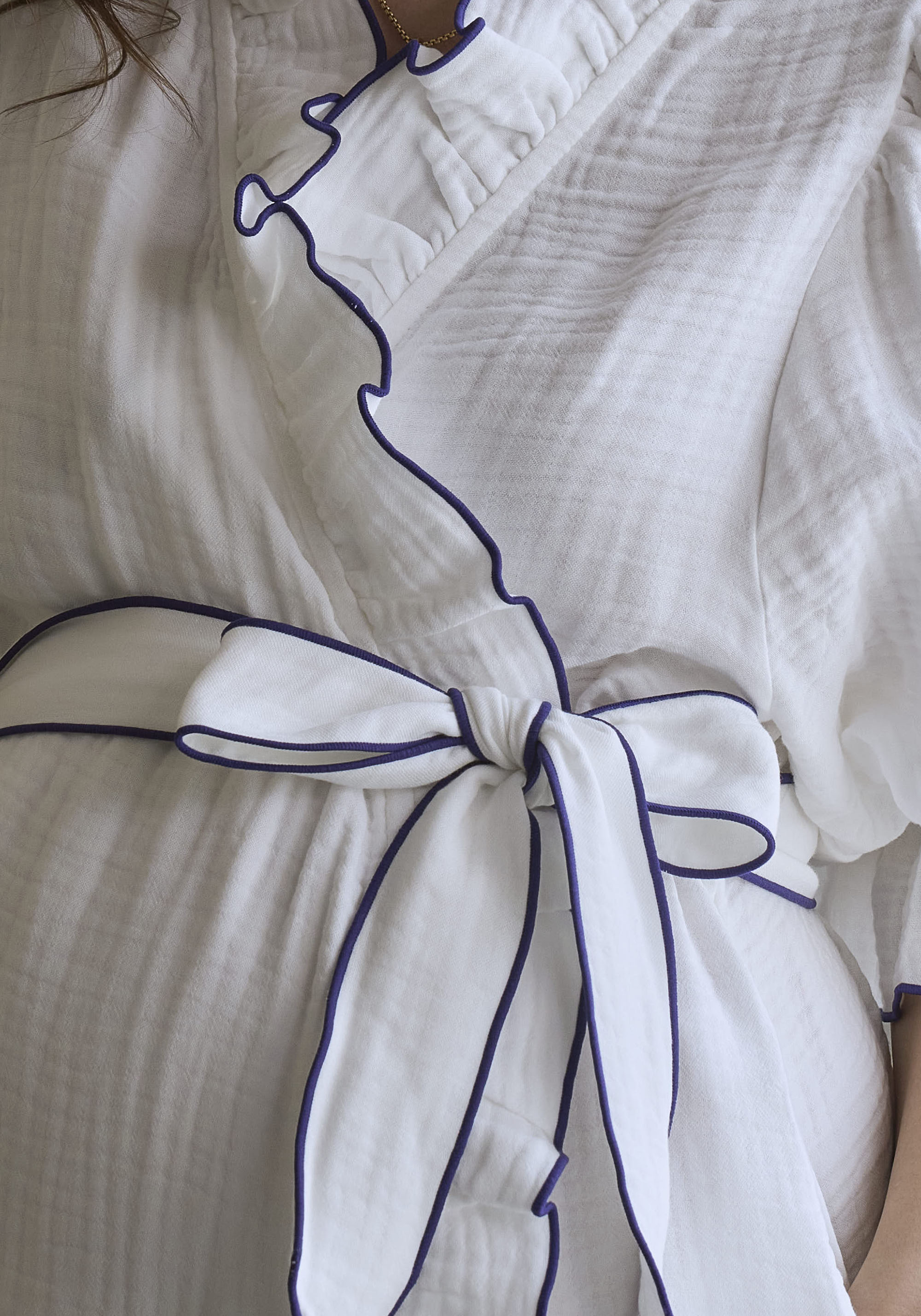 MUSLIN MODAL GAUZE ROBE