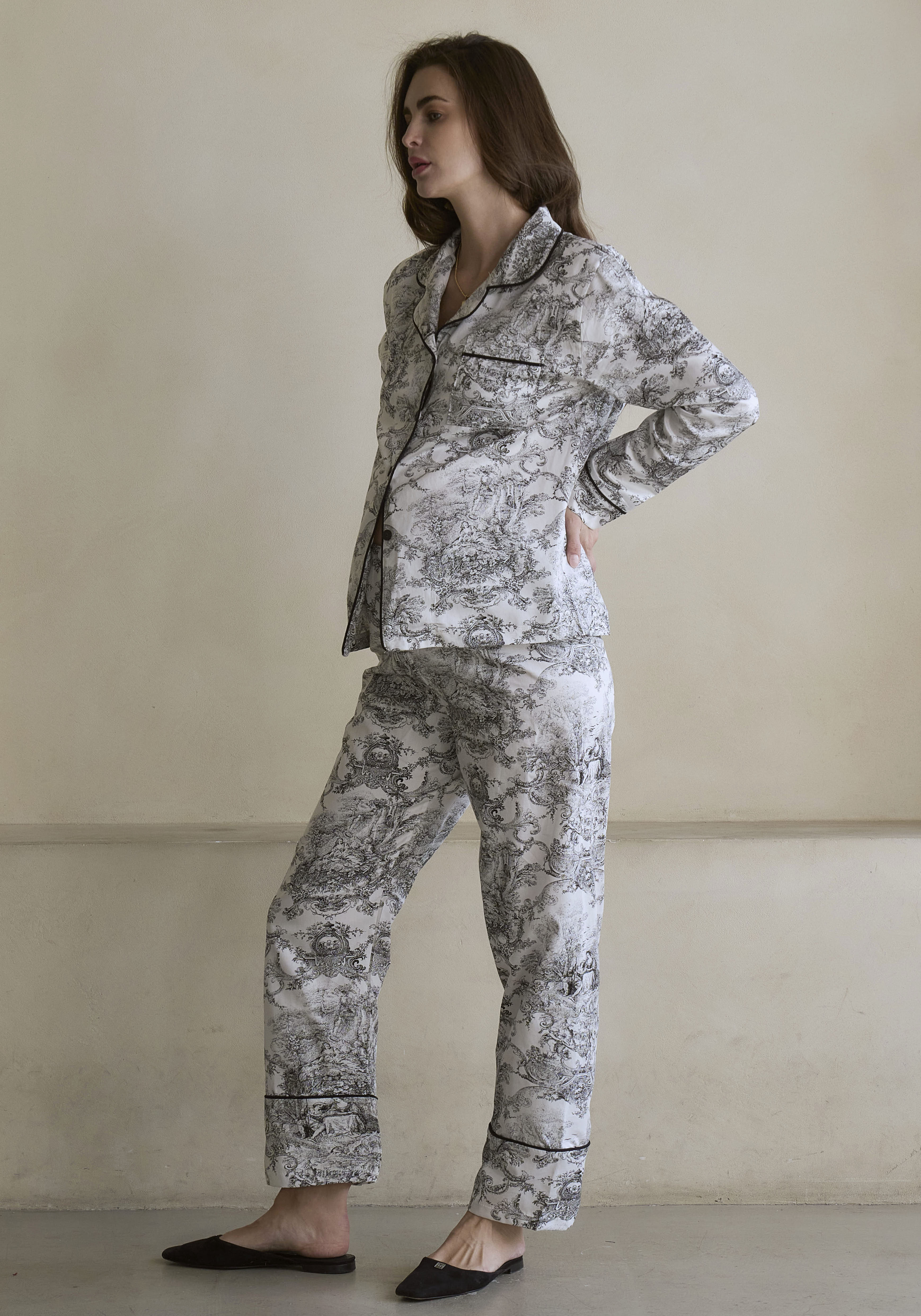 [PRE-ORDER] BUTTERY SILKET COTTON PJ SET