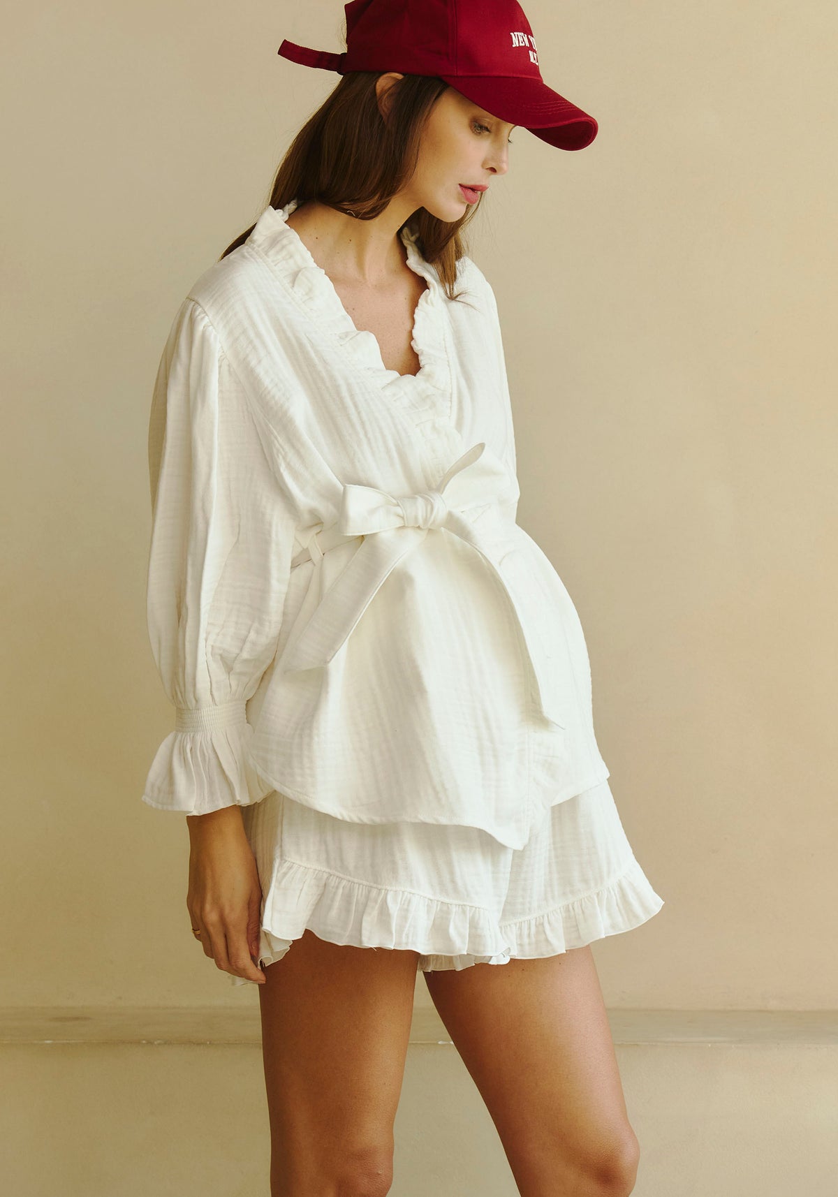 [PRE-ORDER] RUFFLED MUSLIN PJ SET