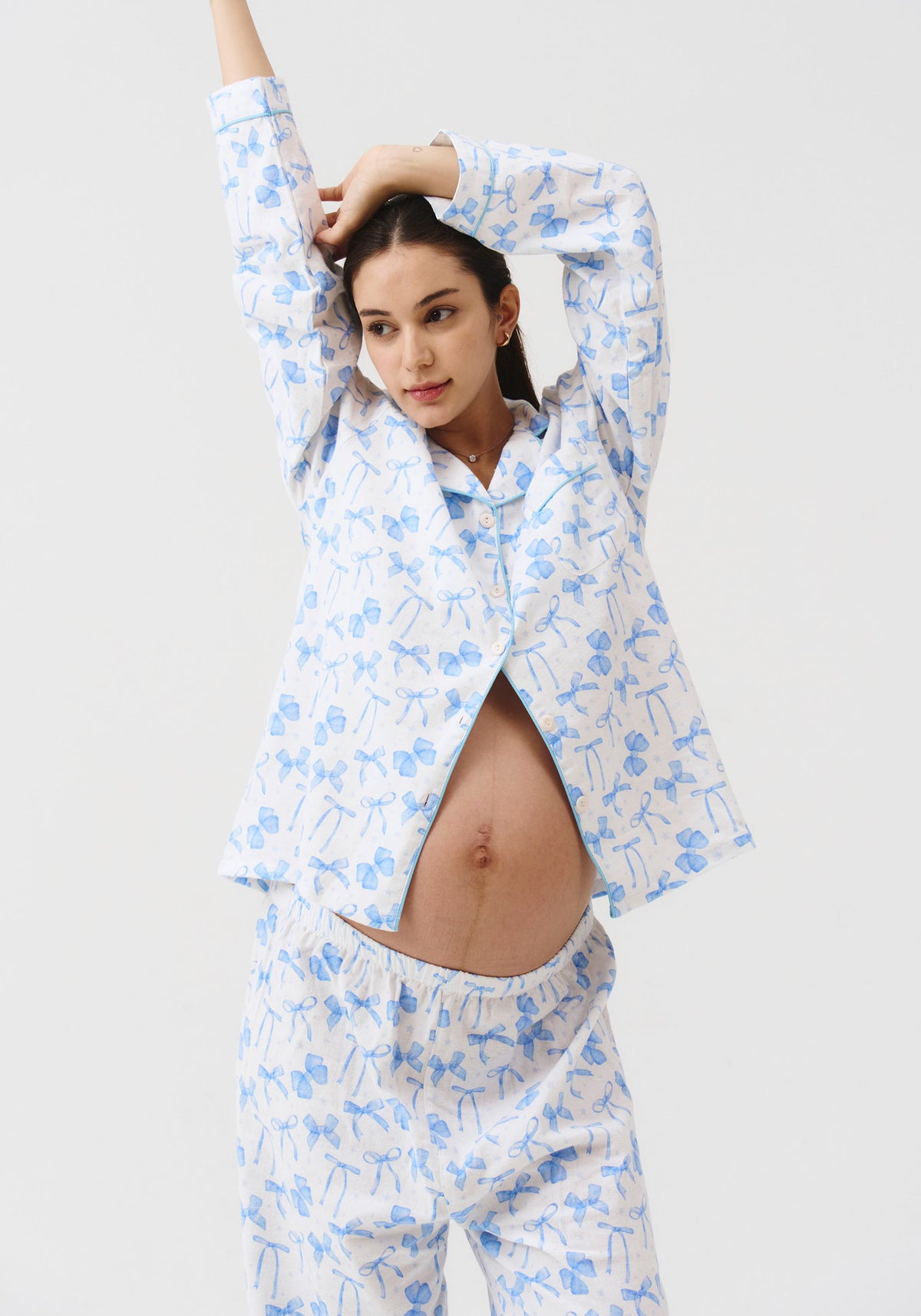 [PRE-ORDER] MOMMY & ME SUPER SOFT & STRETCHY MODAL PJ SET - MOM