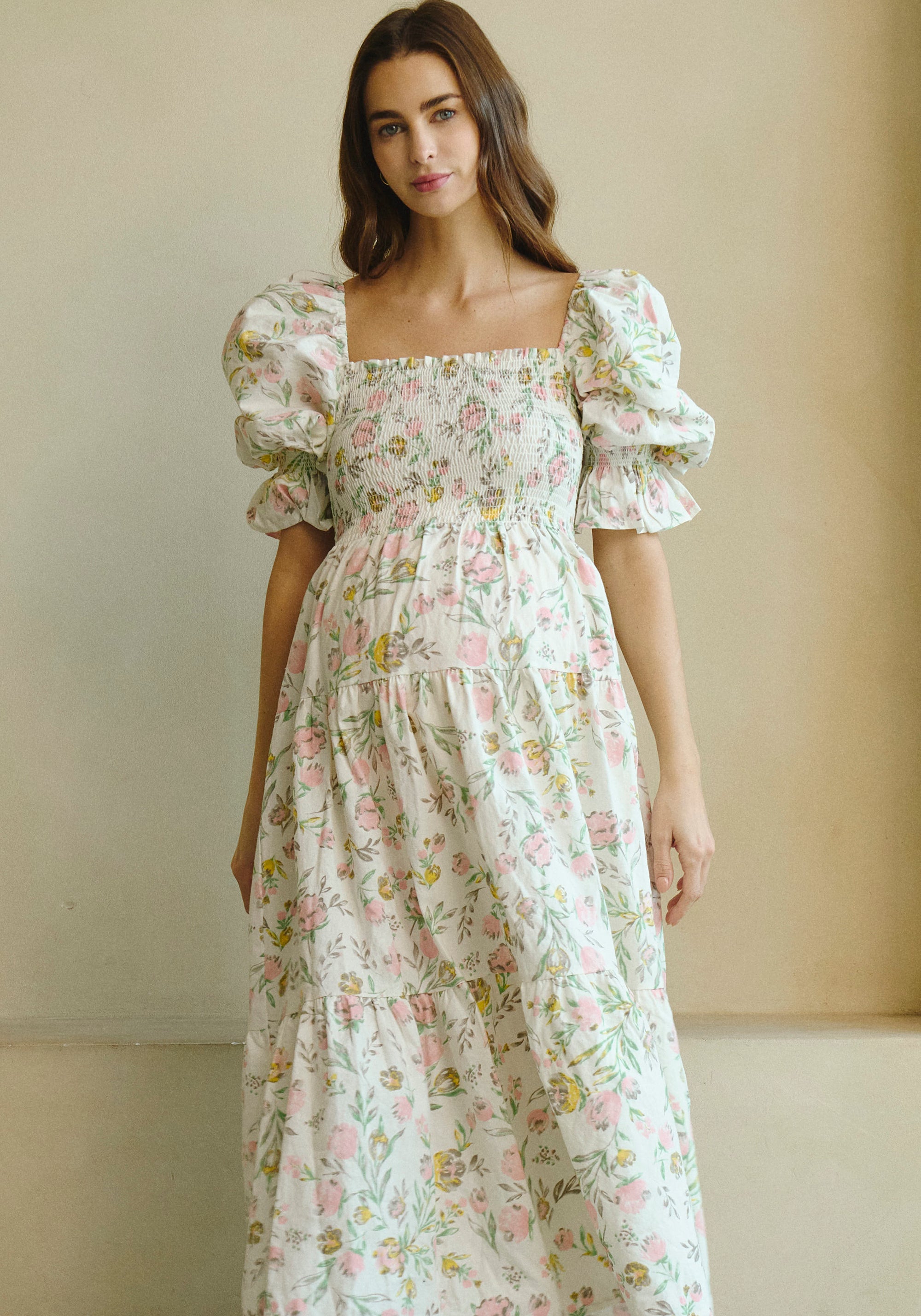 kiko silk maxi dress KIKO DRESS