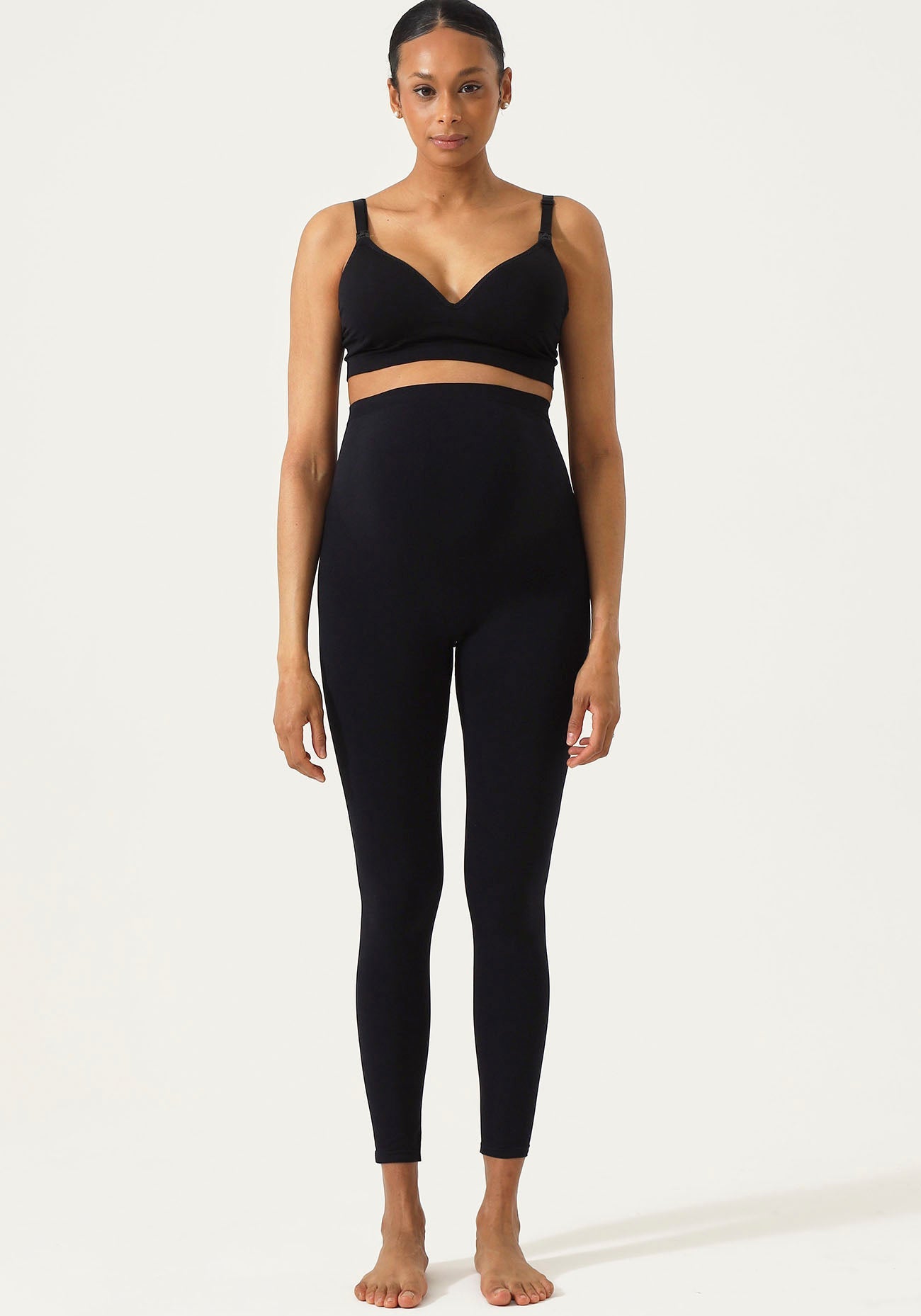 SEAMLESS CONTOUR BELLY SUPPORT LEGGINGS