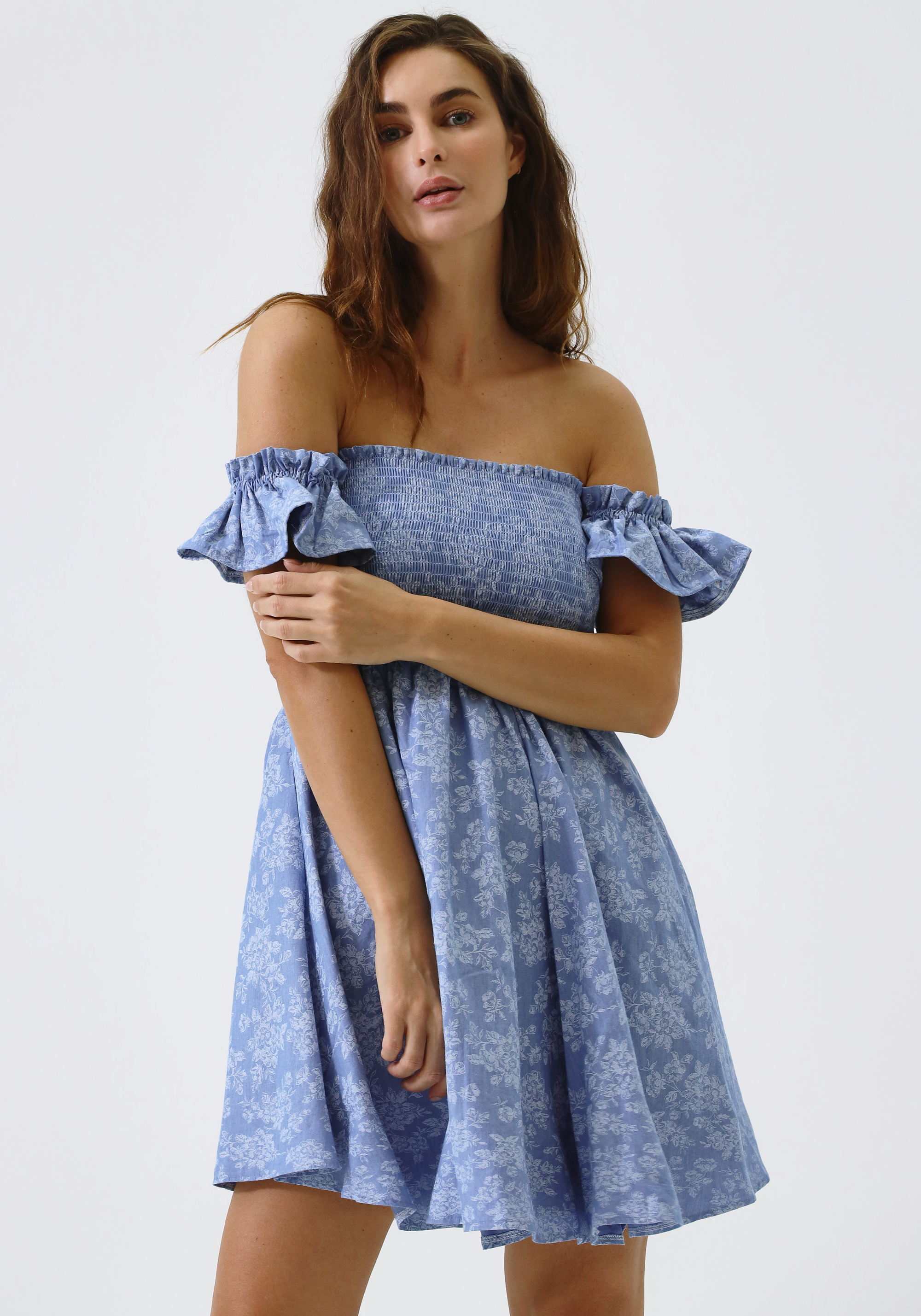 [FINAL SALE] KIKI CHAMBRAY DRESS