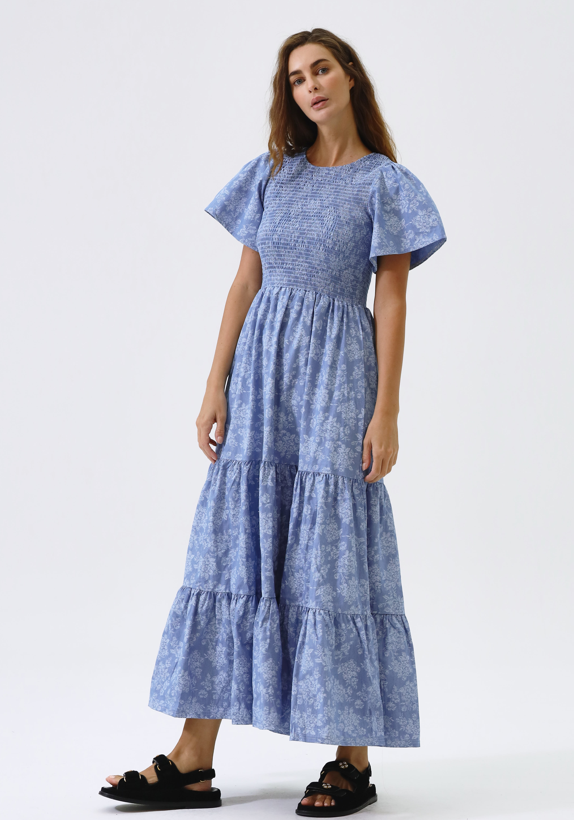 [FINAL SALE] FAY CHAMBRAY DRESS