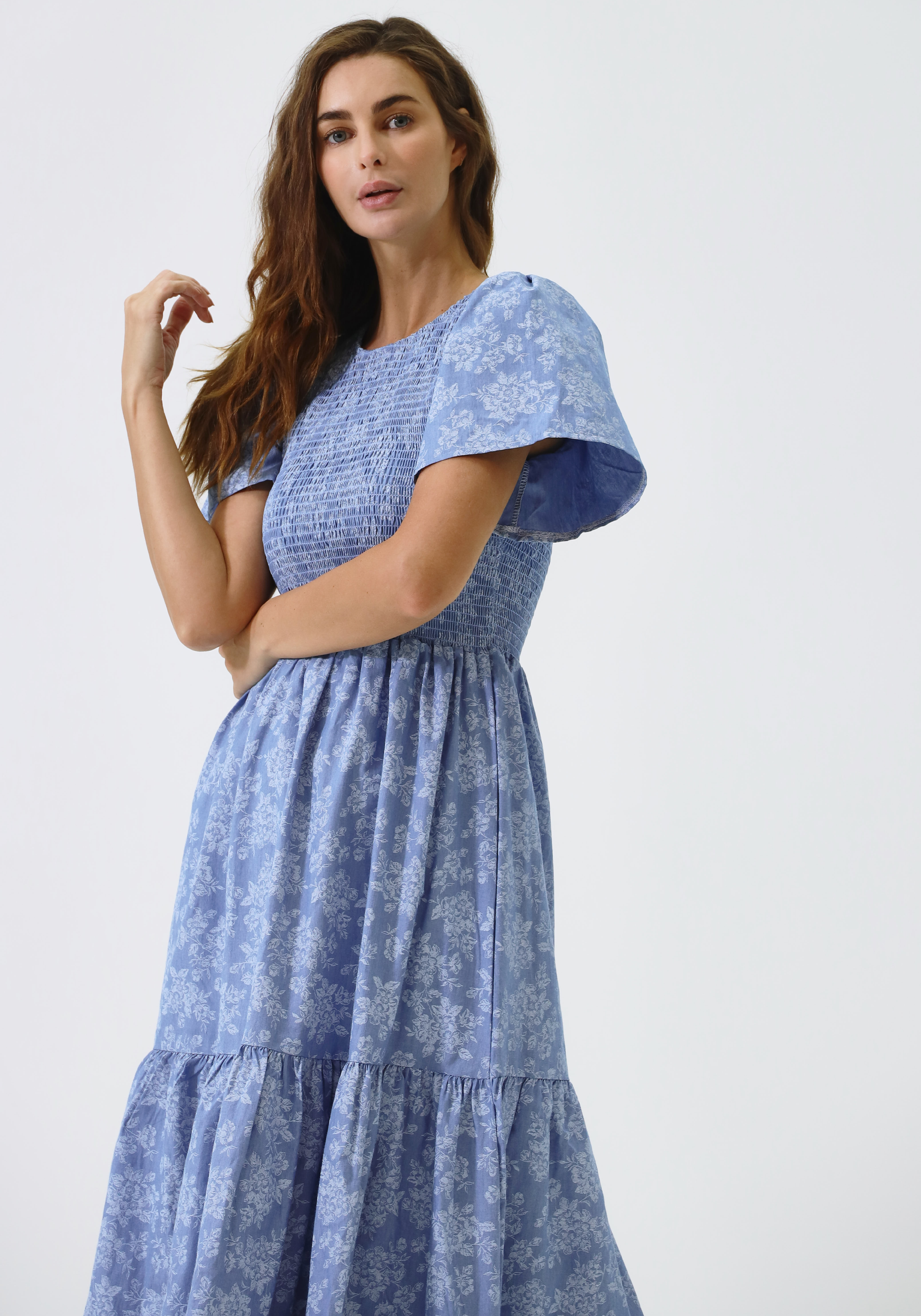 FAY CHAMBRAY DRESS – Nothing Fits But
