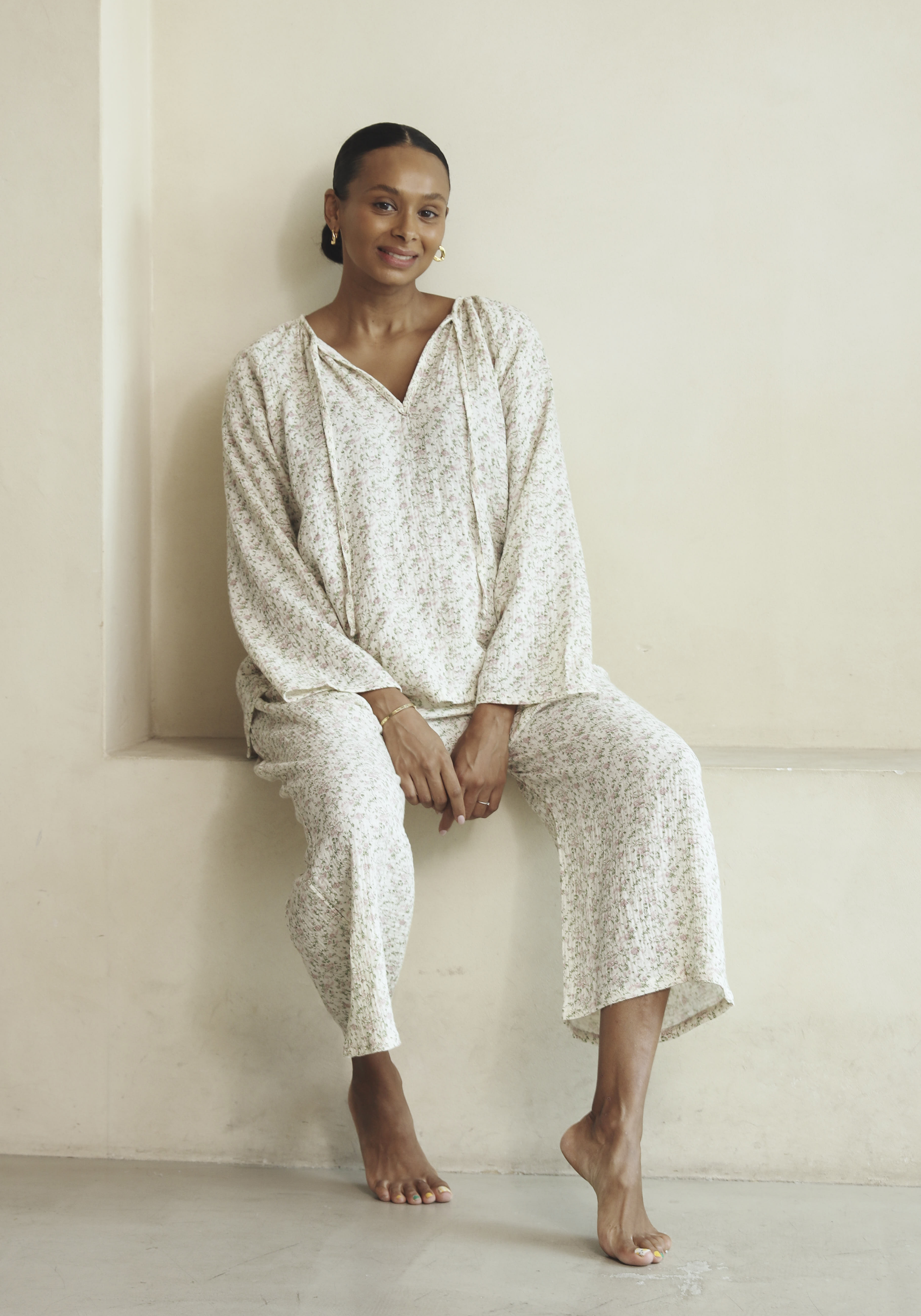 COZY MUSLIN VISITOR SET