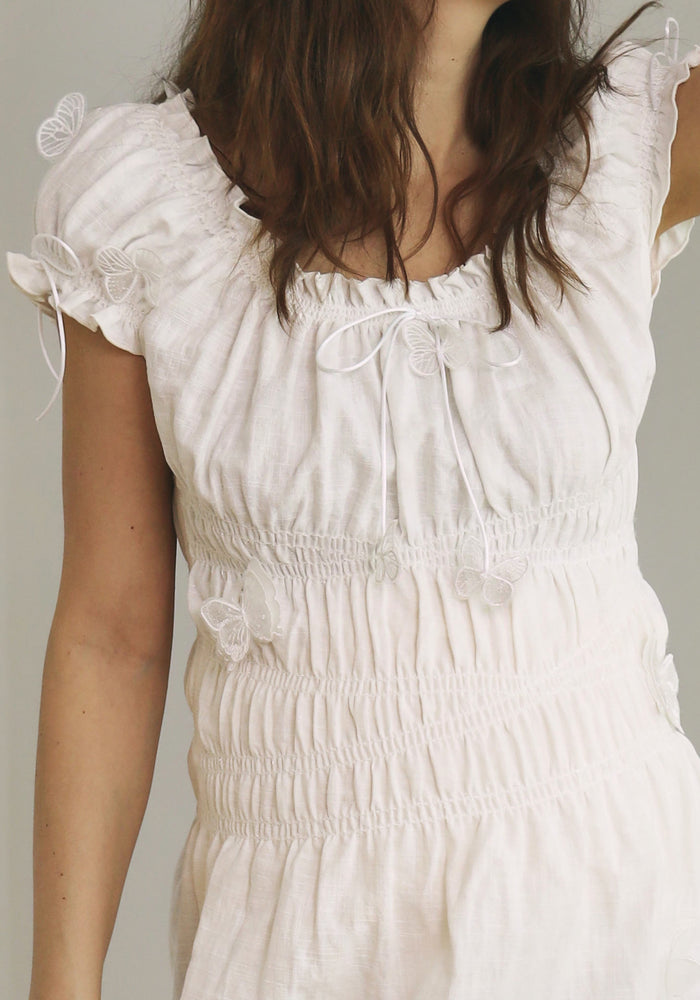 Dress butterfly appliques for summer