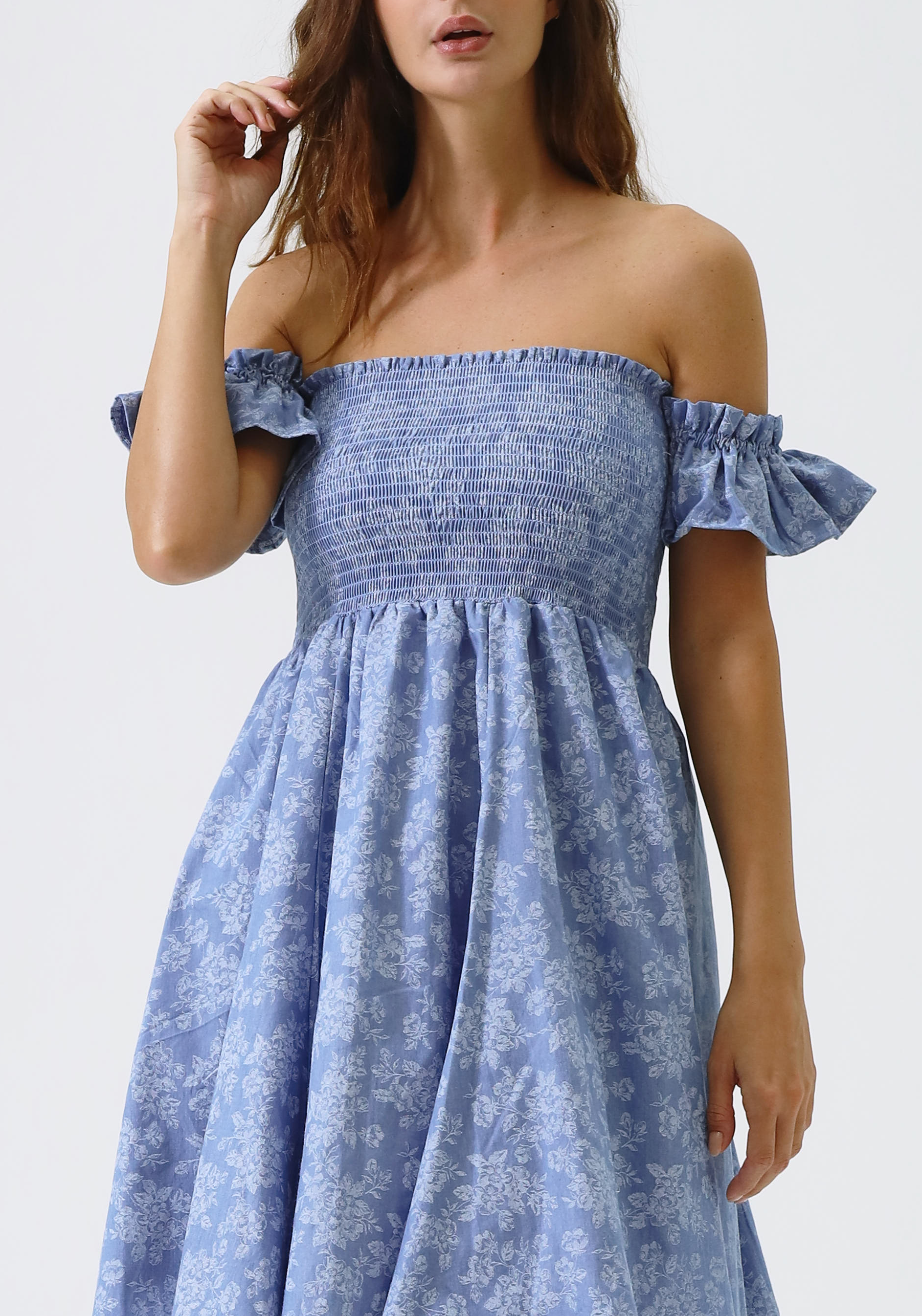 [FINAL SALE] KIKI CHAMBRAY DRESS