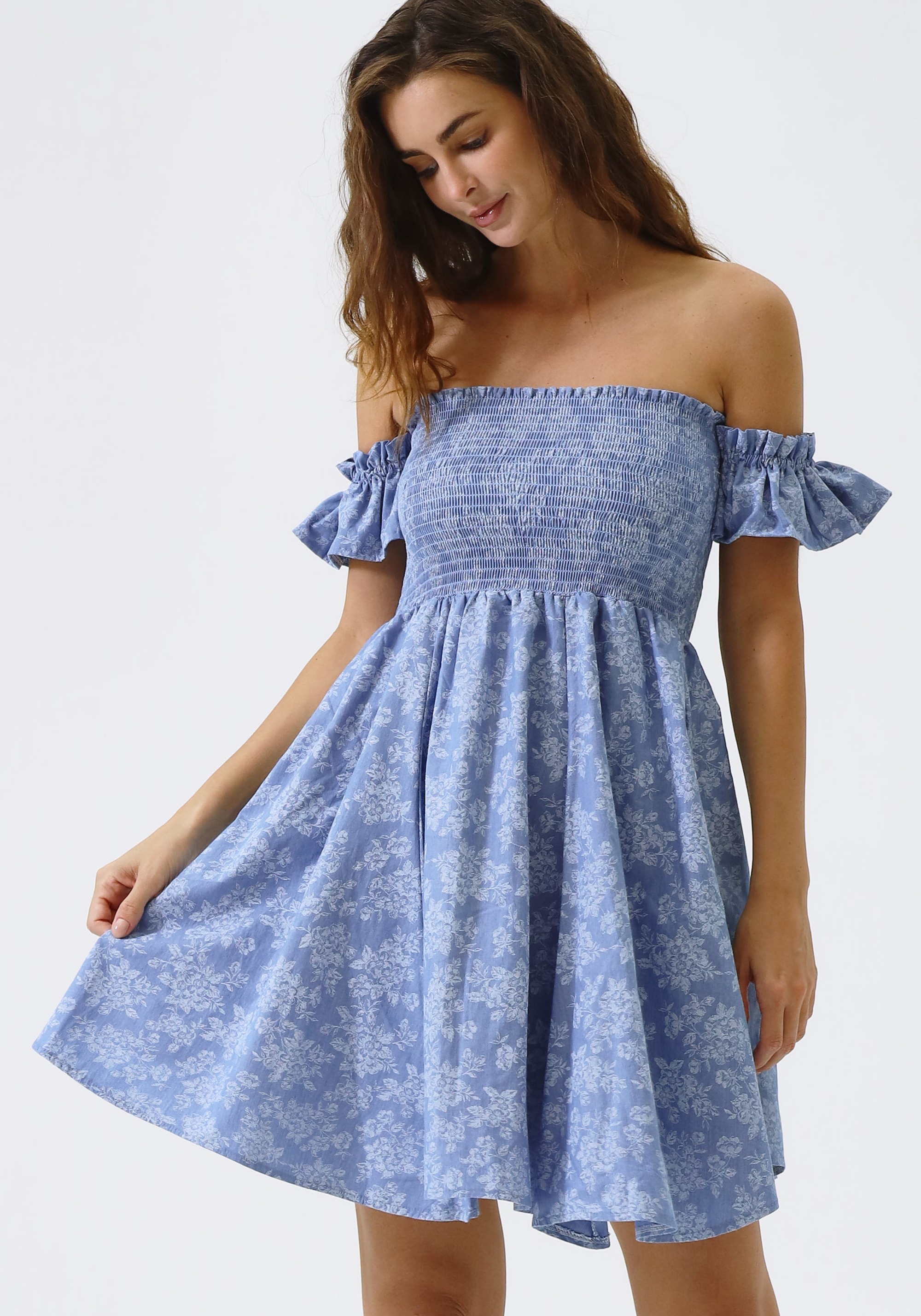 [FINAL SALE] KIKI CHAMBRAY DRESS