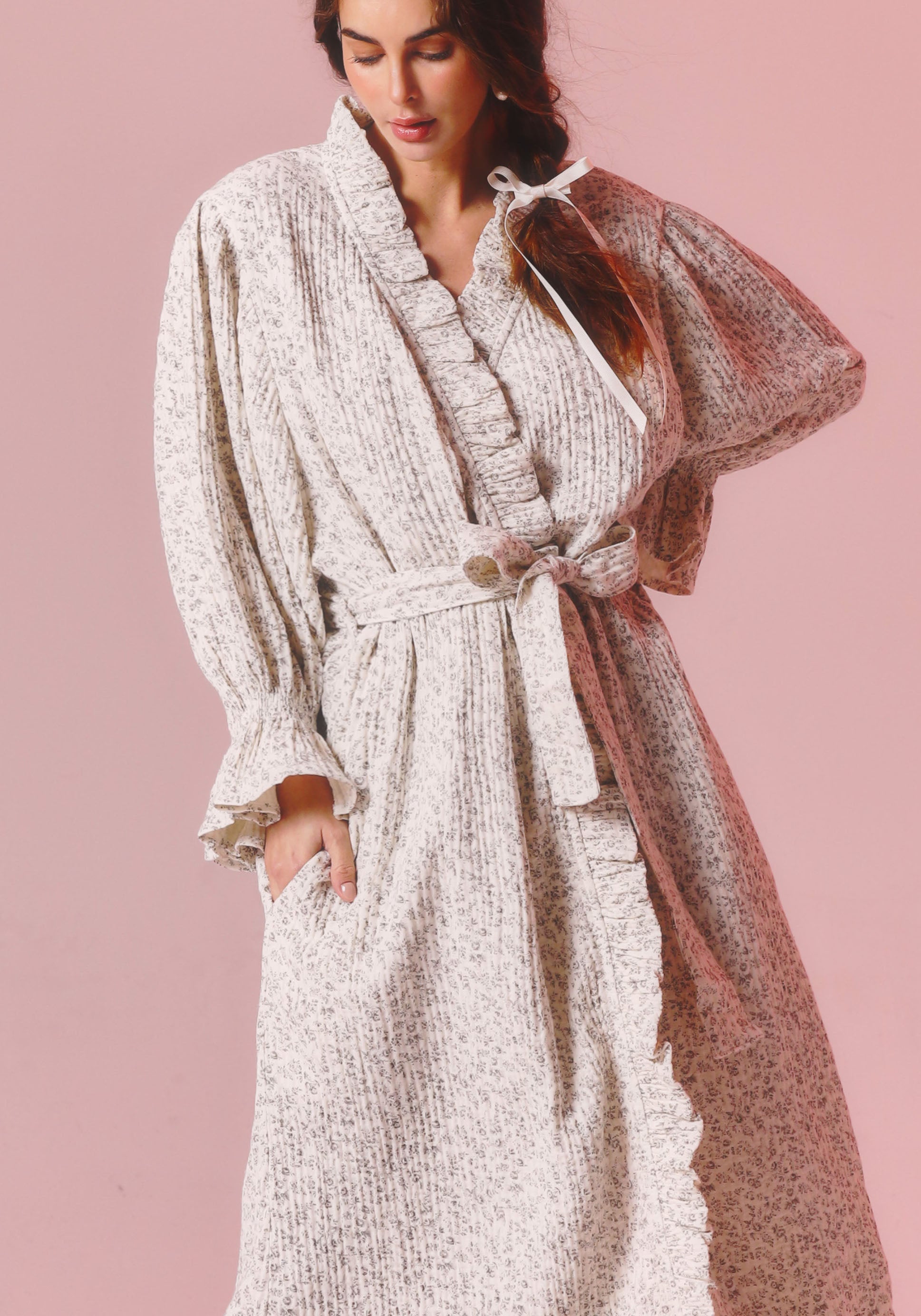 MODAL MUSLIN ROBE