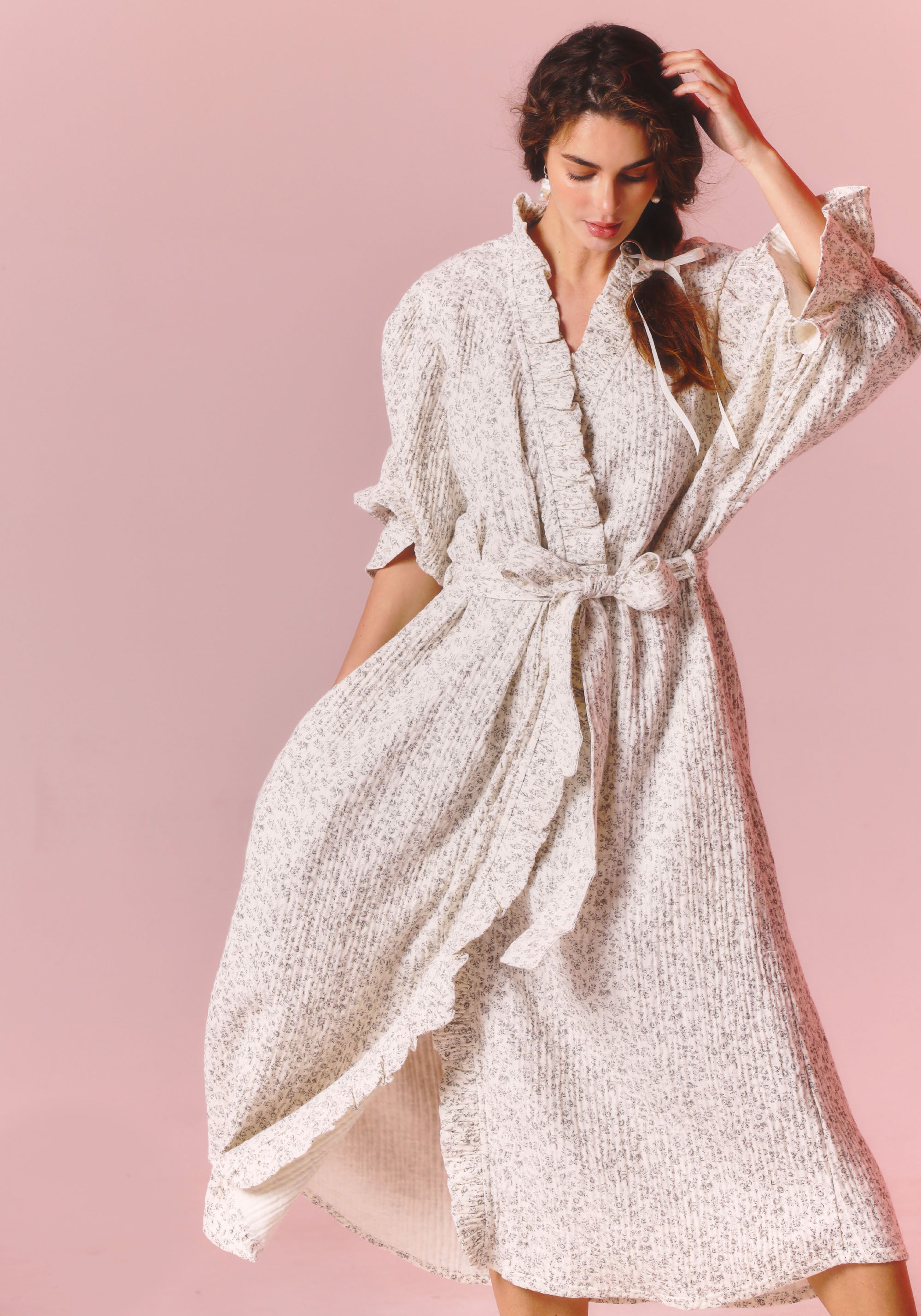 MODAL MUSLIN ROBE