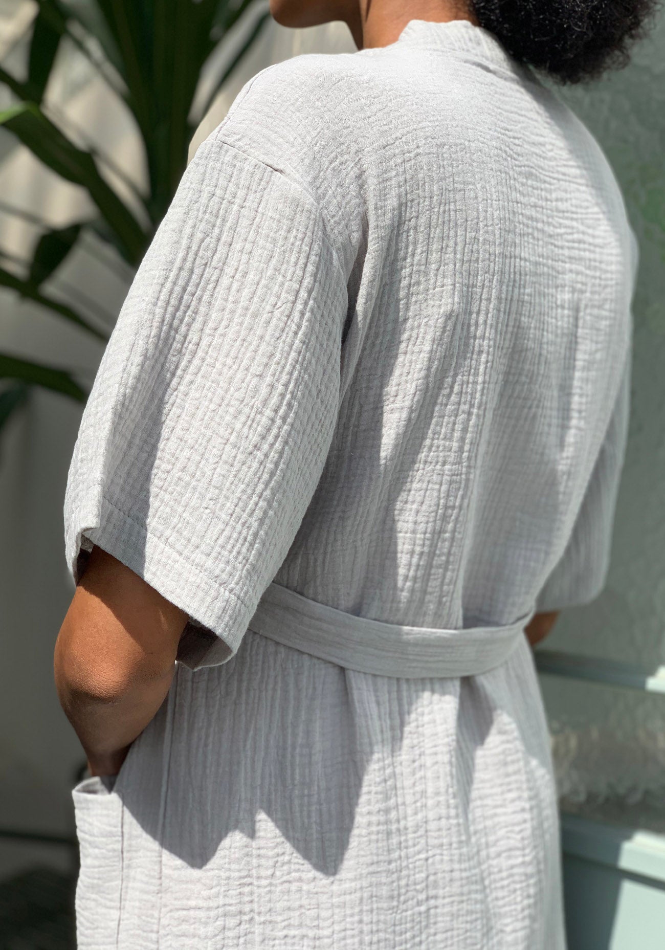 KIMONO MUSLIN ROBE