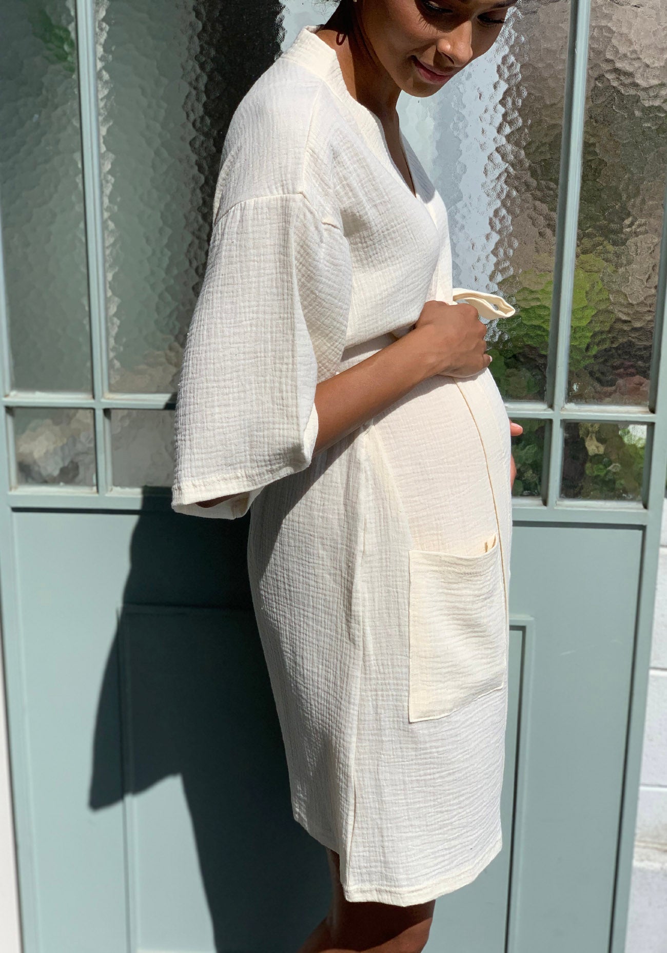 KIMONO MUSLIN ROBE