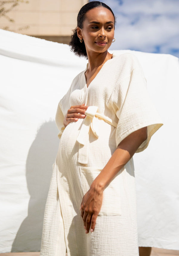 KIMONO MUSLIN ROBE