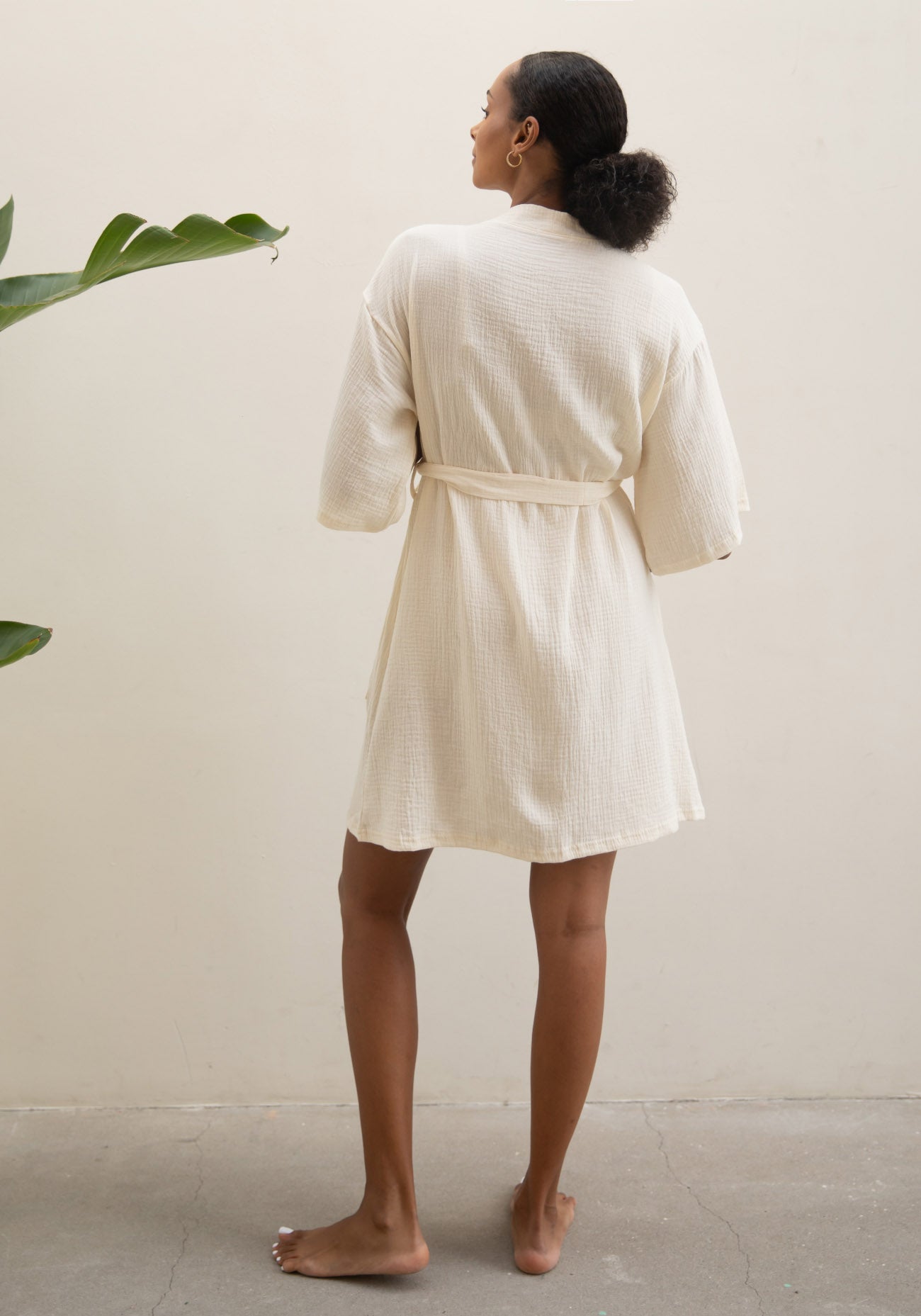 KIMONO MUSLIN ROBE