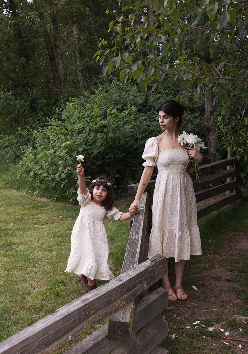 Mommy & Me HANA Girls Dress – Matching Set | Nothing Fits But