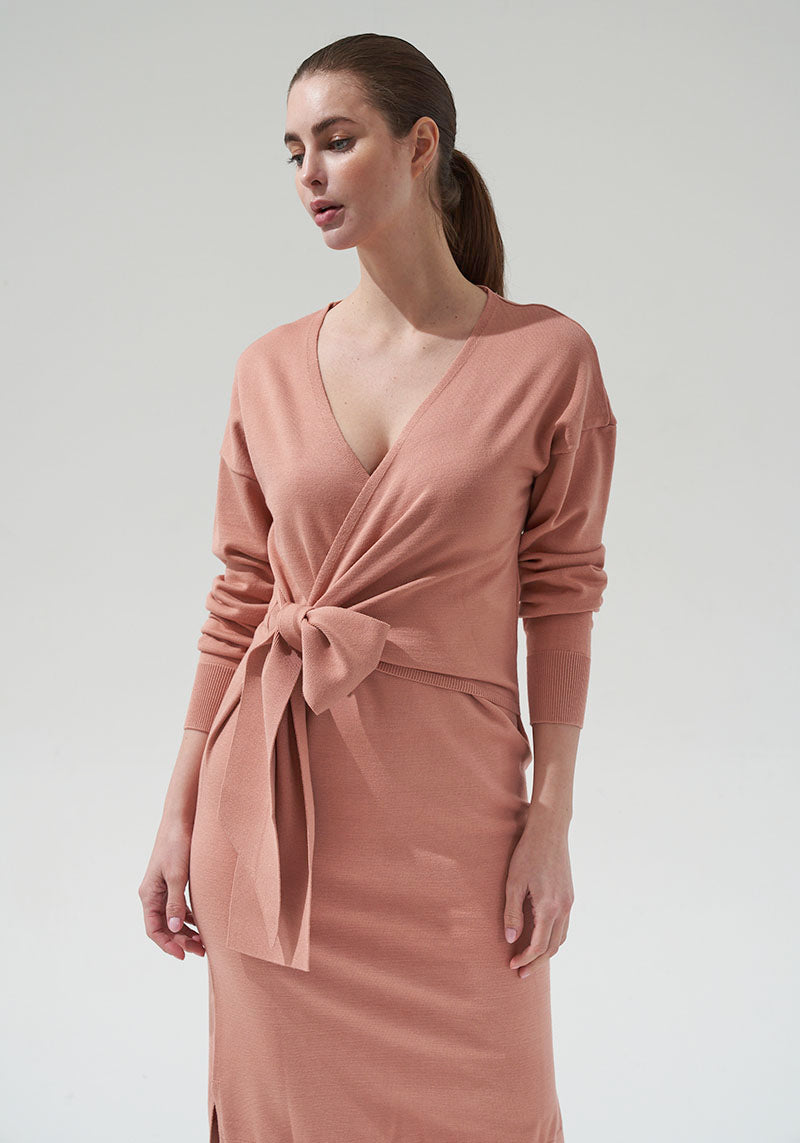 [FINAL SALE] ESSENTIAL ALL YEAR NURSING KNIT DRESS