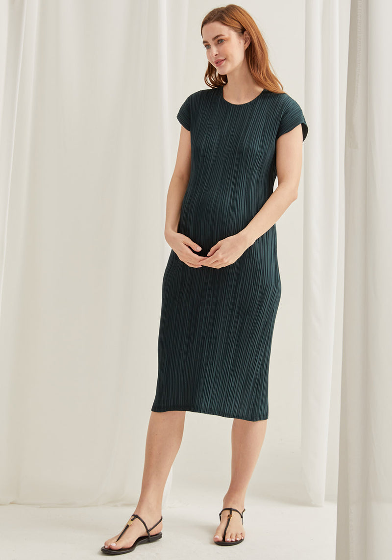 LUXE PLEATED DRESS