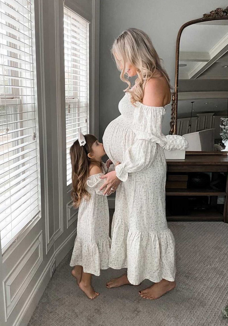 Mommy & Me YUKI Dress Matching Baby & Kids Set | Nothing Fits But Mommy & Me YUKI Dress Matching Baby & Kids Set | Nothing Fits But