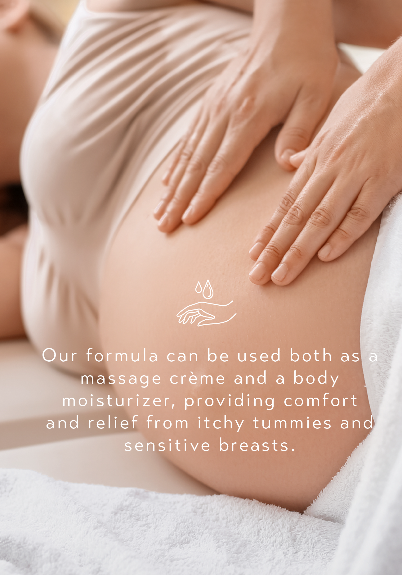 [FINAL SALE] CRÈME BELLY HERBAL OIL SOOTHING VEGAN CREAM FOR BODY & STRETCH MARKS