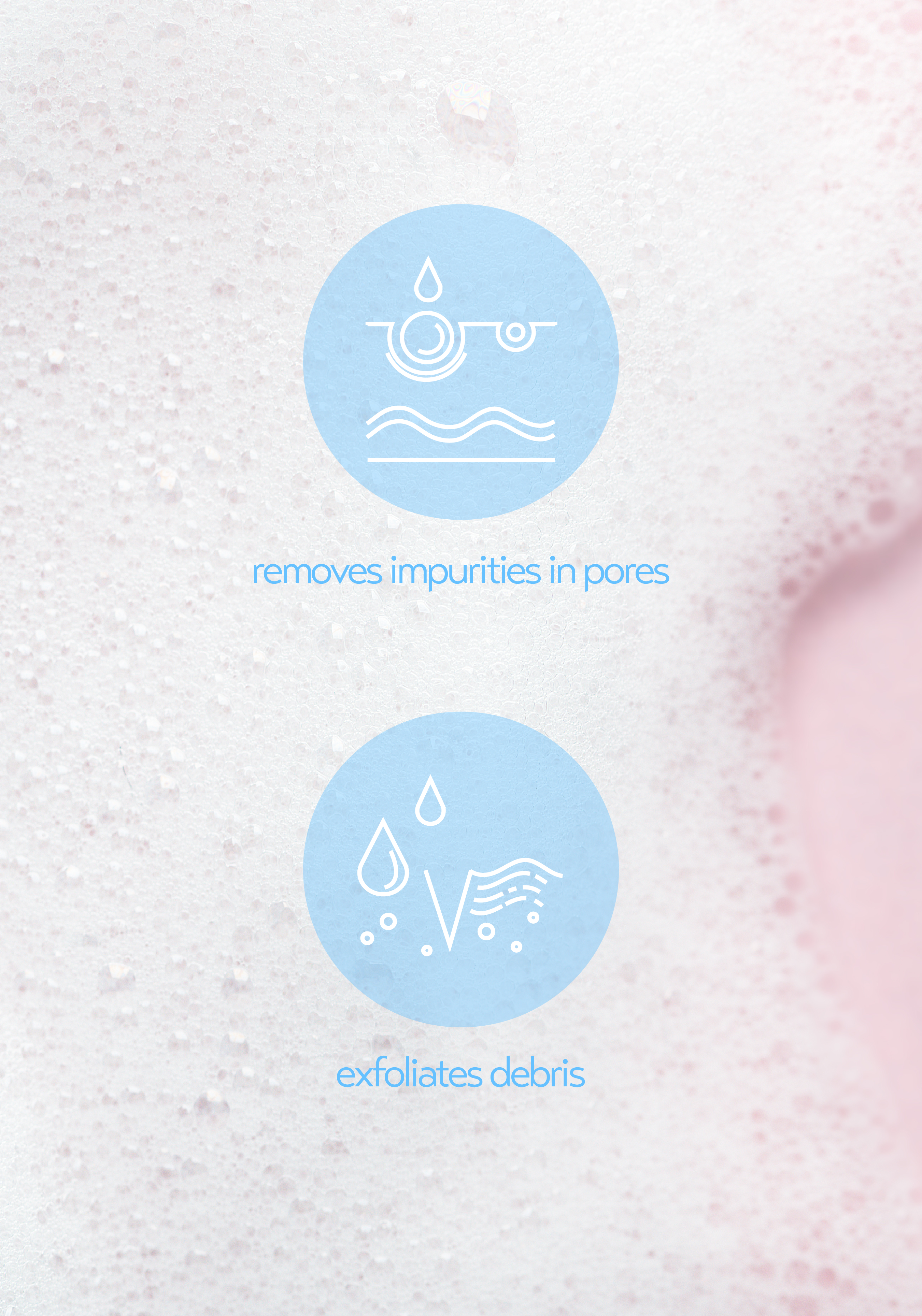 OXYGEN BOMB DUAL TEXTURE PORE PURIFYING GEL FACE CLEANSER & SILICONE BRUSH PAD