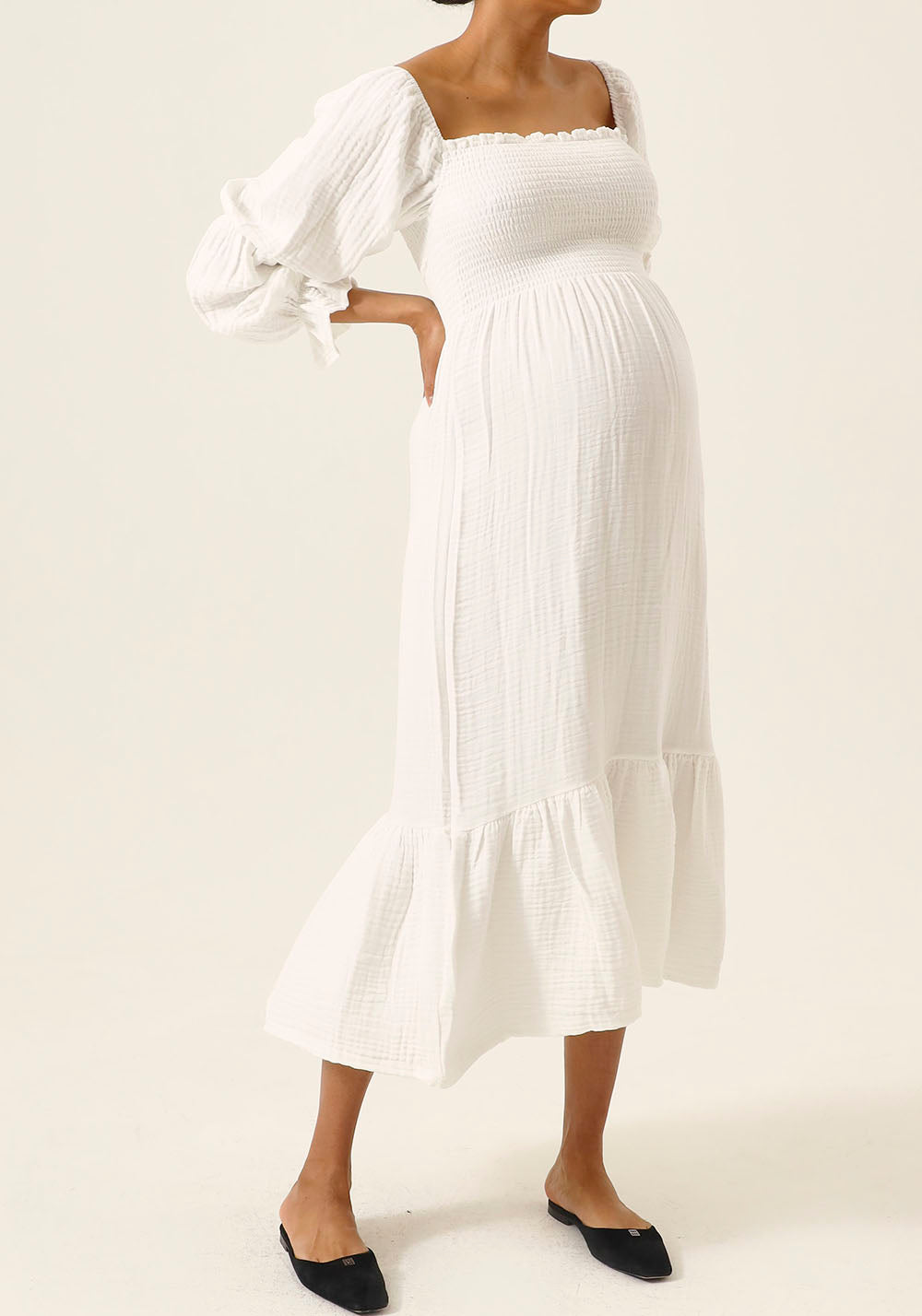 RIAN MUSLIN GAUZE DRESS – Nothing Fits But