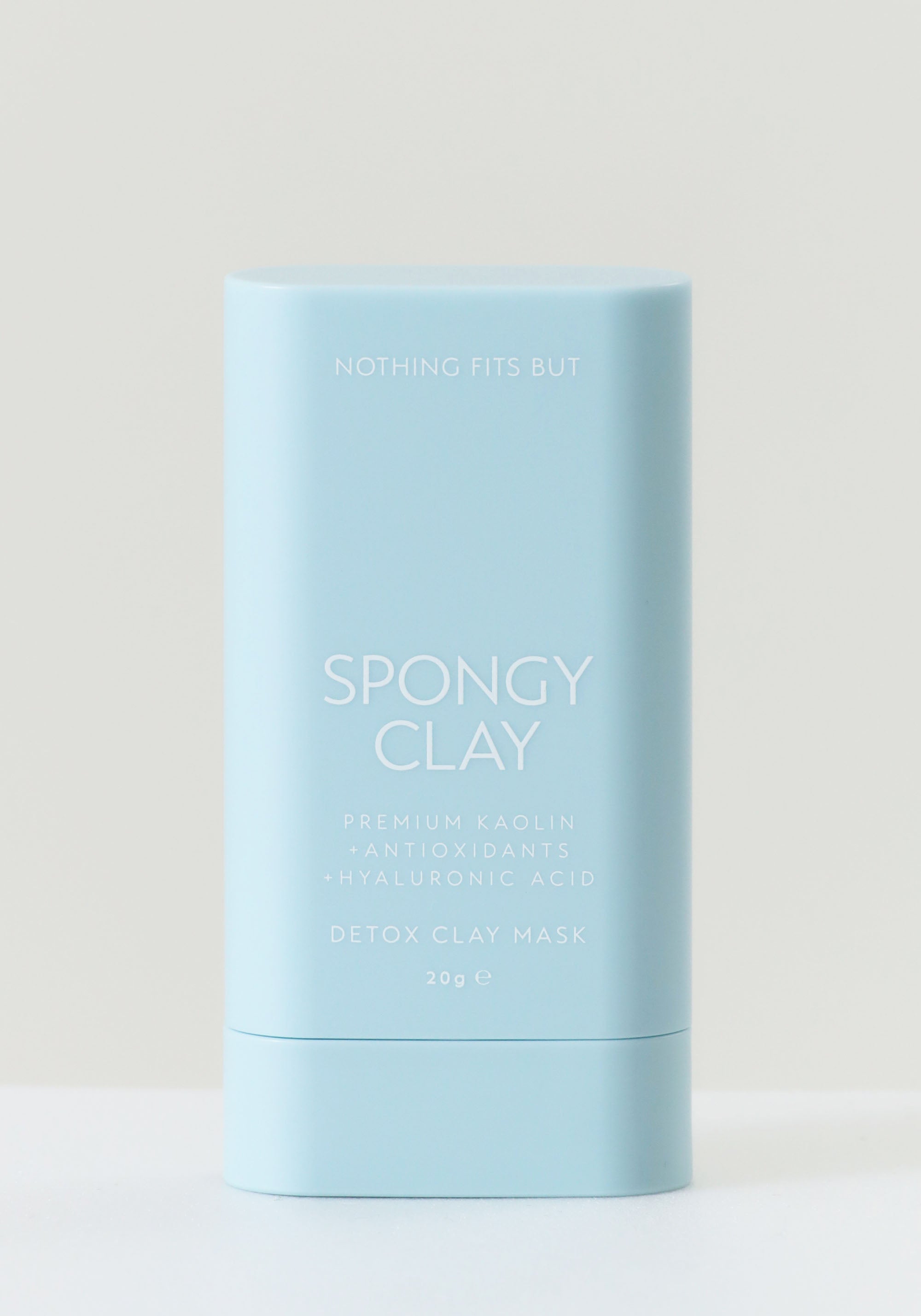 [FINAL SALE] PORE PURIFYING DETOX SPONGY CLAY STICK MASK & SILICONE BRUSH PAD