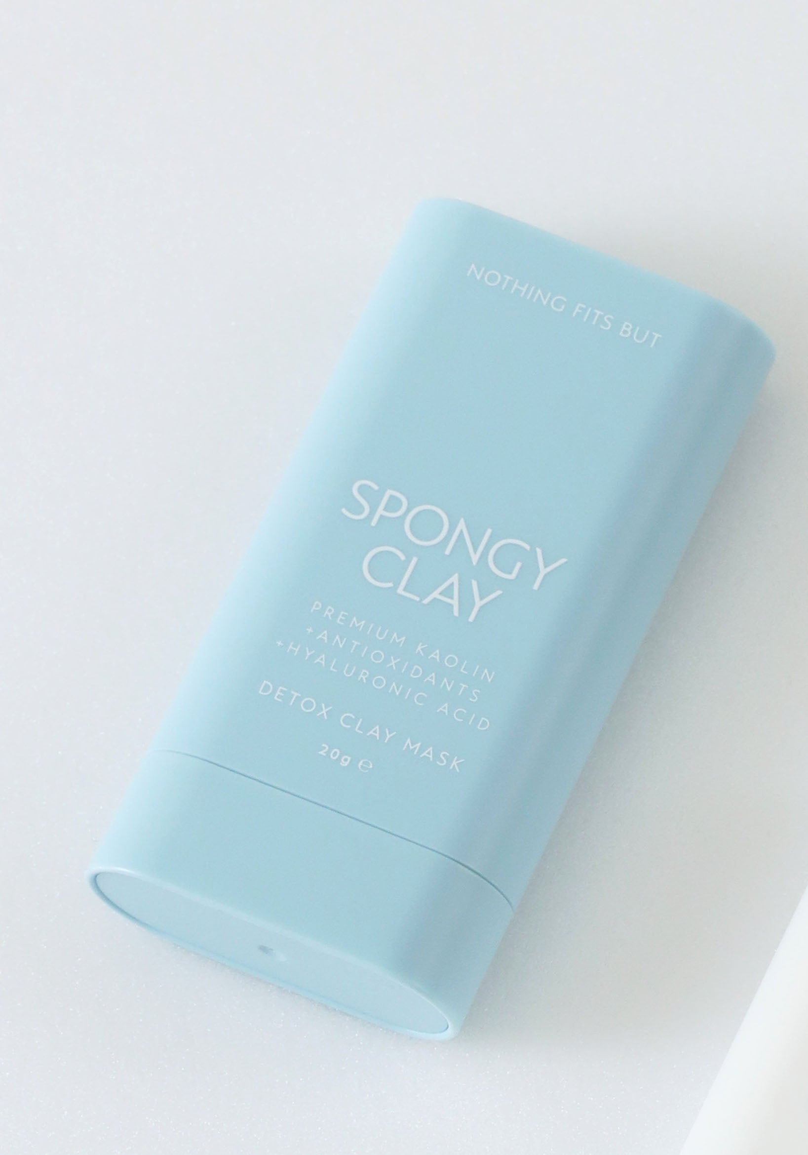 [FINAL SALE] PORE PURIFYING DETOX SPONGY CLAY STICK MASK & SILICONE BRUSH PAD