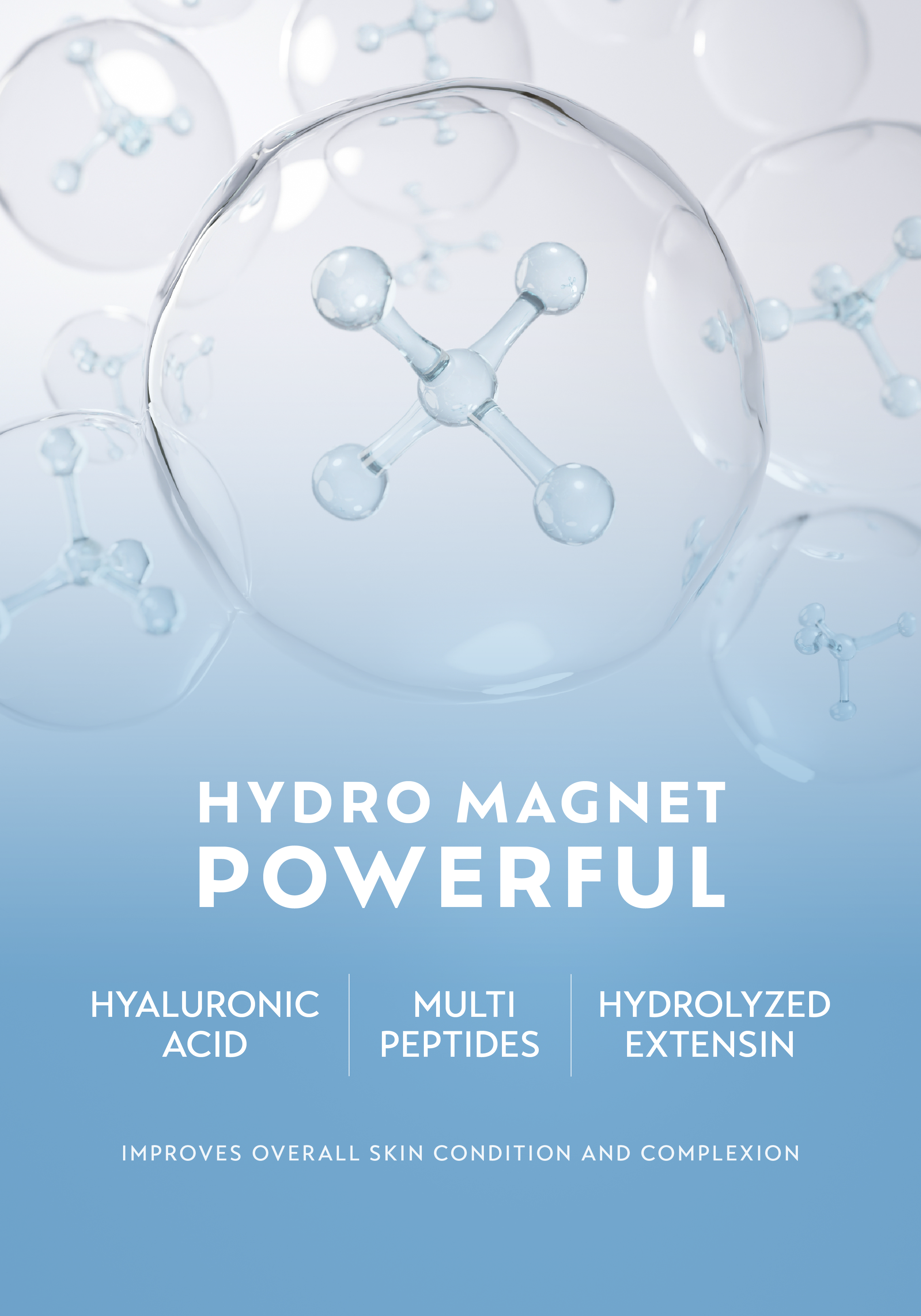 HYDRO MAGNET GLOW MULTI PEPTIDES SAKE ESSENCE FACE MIST