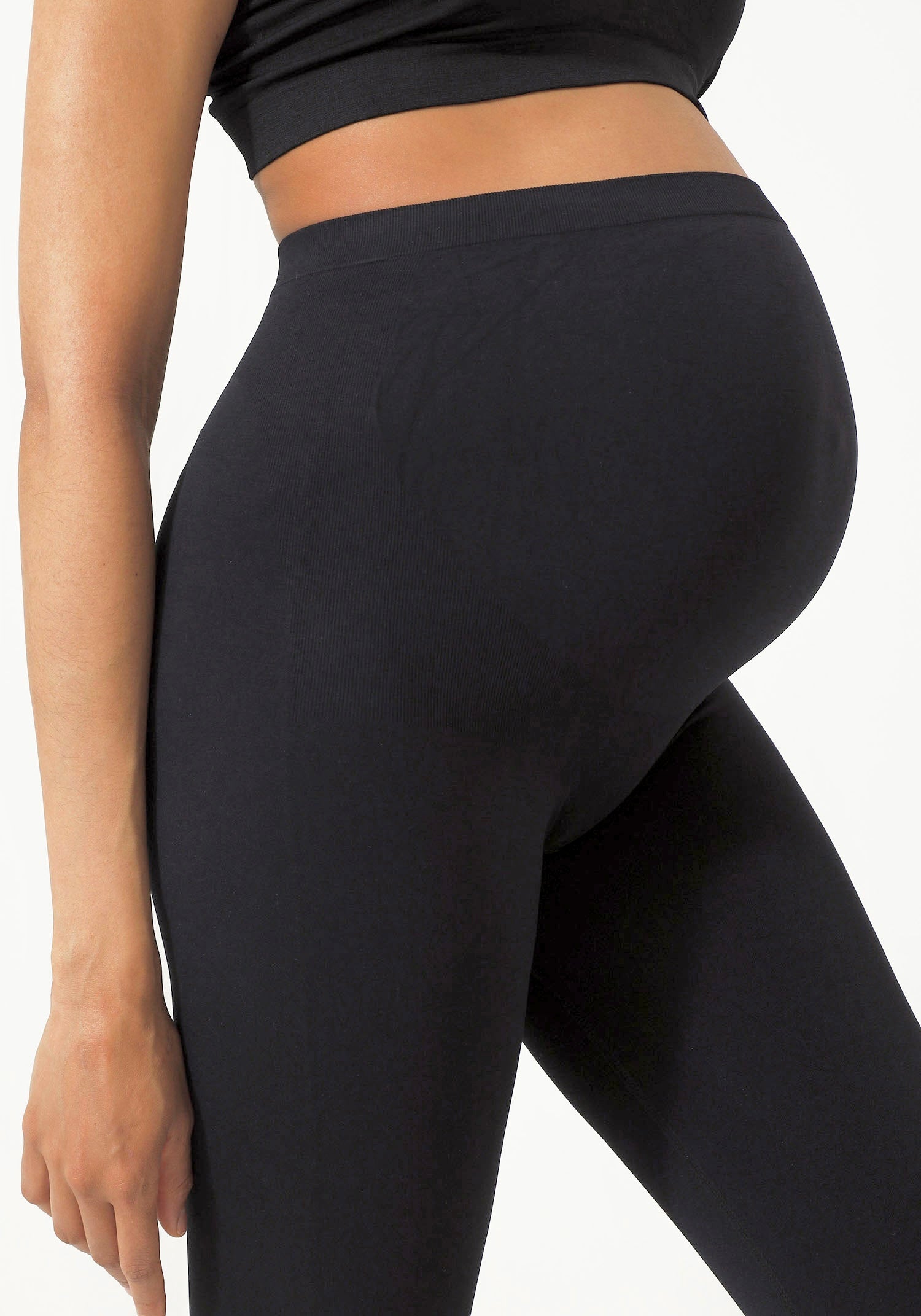 SEAMLESS CONTOUR BELLY SUPPORT LEGGINGS